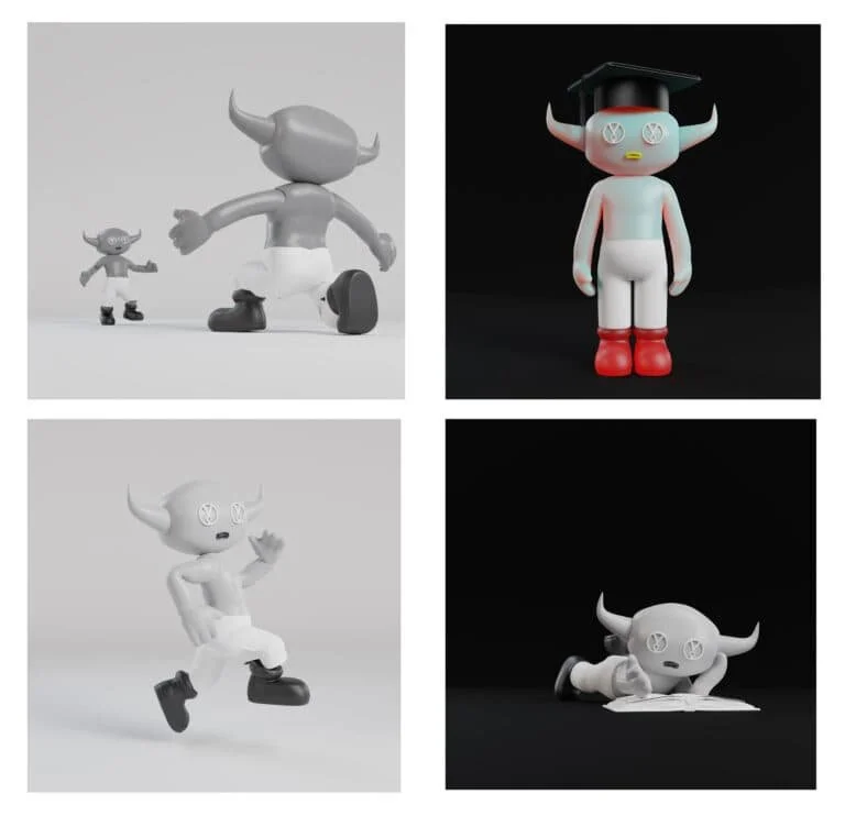 Yassine Oumghar Digital Art Sculpture
