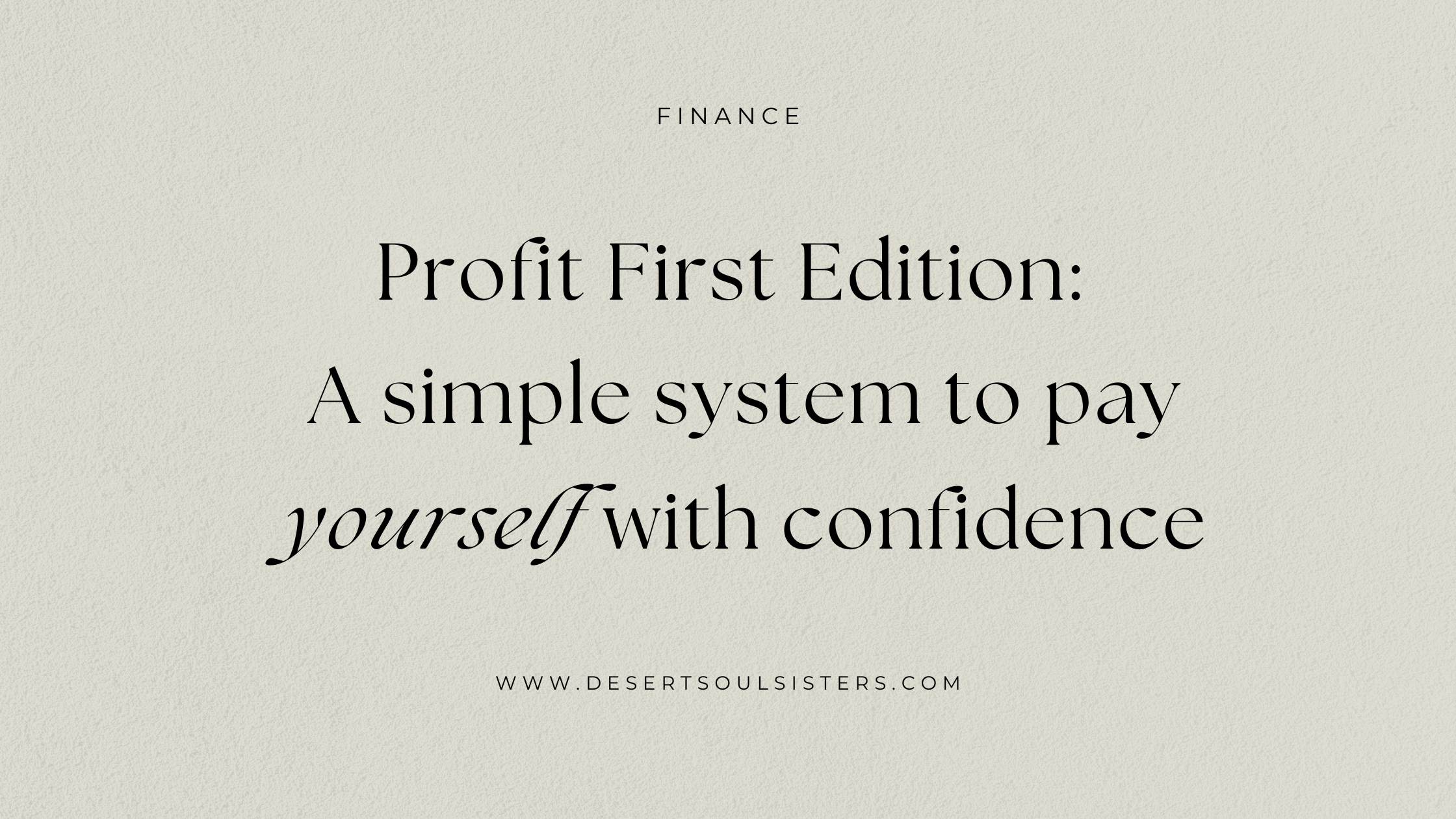 How to Actually Pay Yourself Without the Guesswork