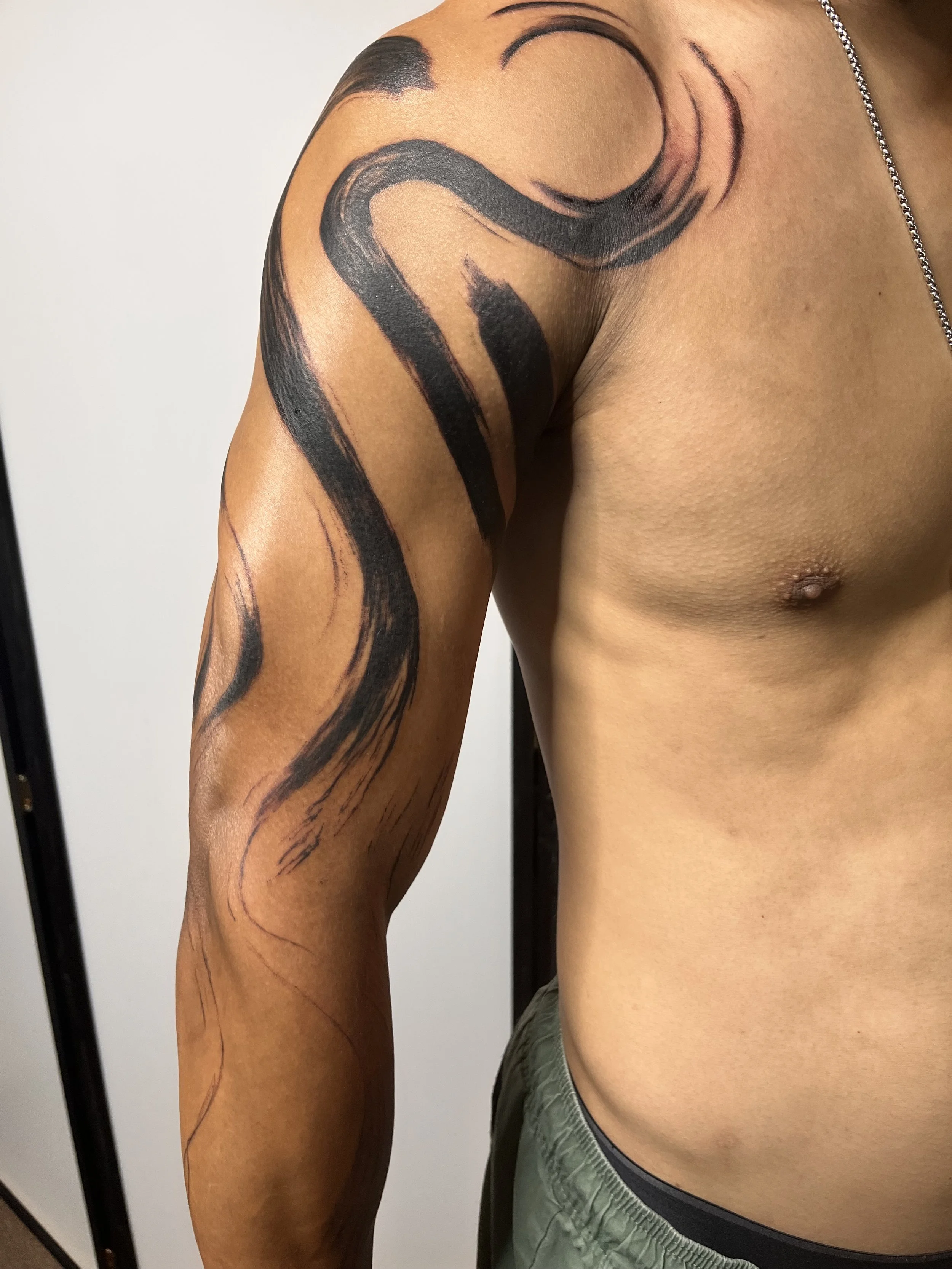 Abstract Tribal | Evolving Abstract · Full Sleeve
The stage of First Marking