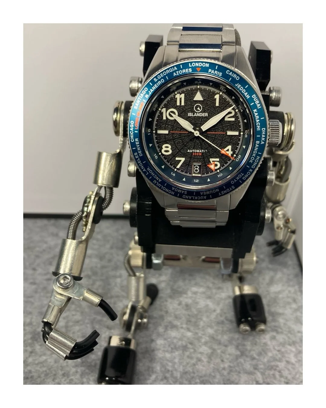 Islander Watch Calabro GMT World Time