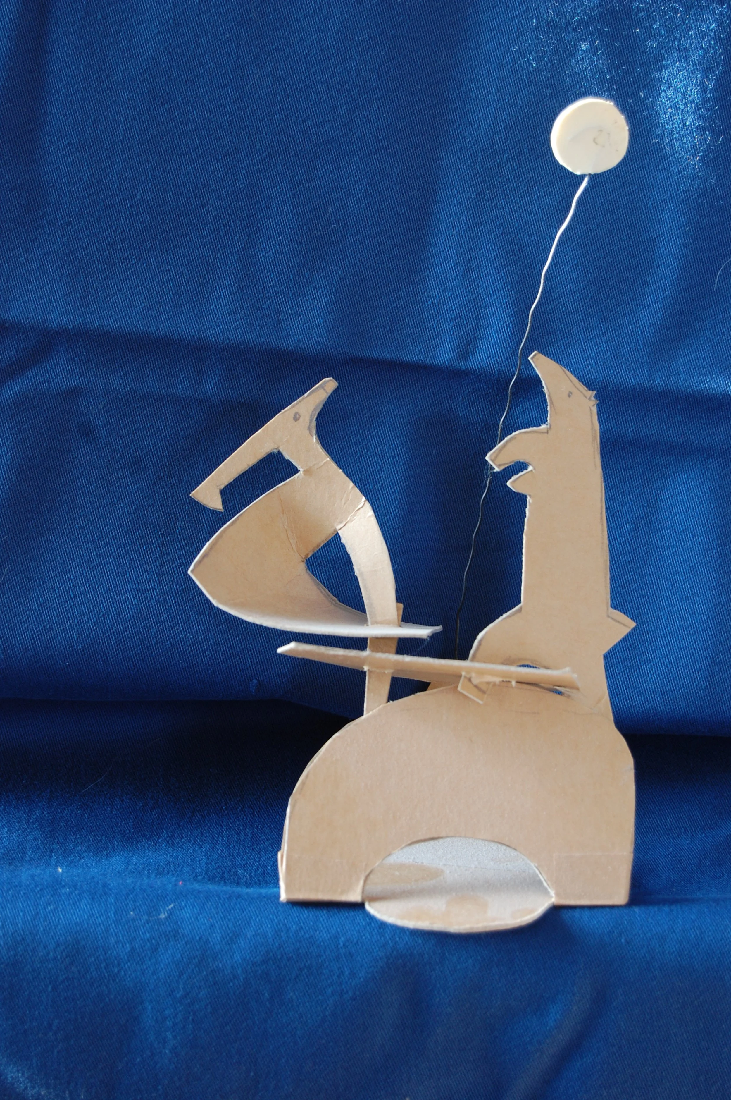 DEN MOND ANBETEN,  2016,  ca. 20x11