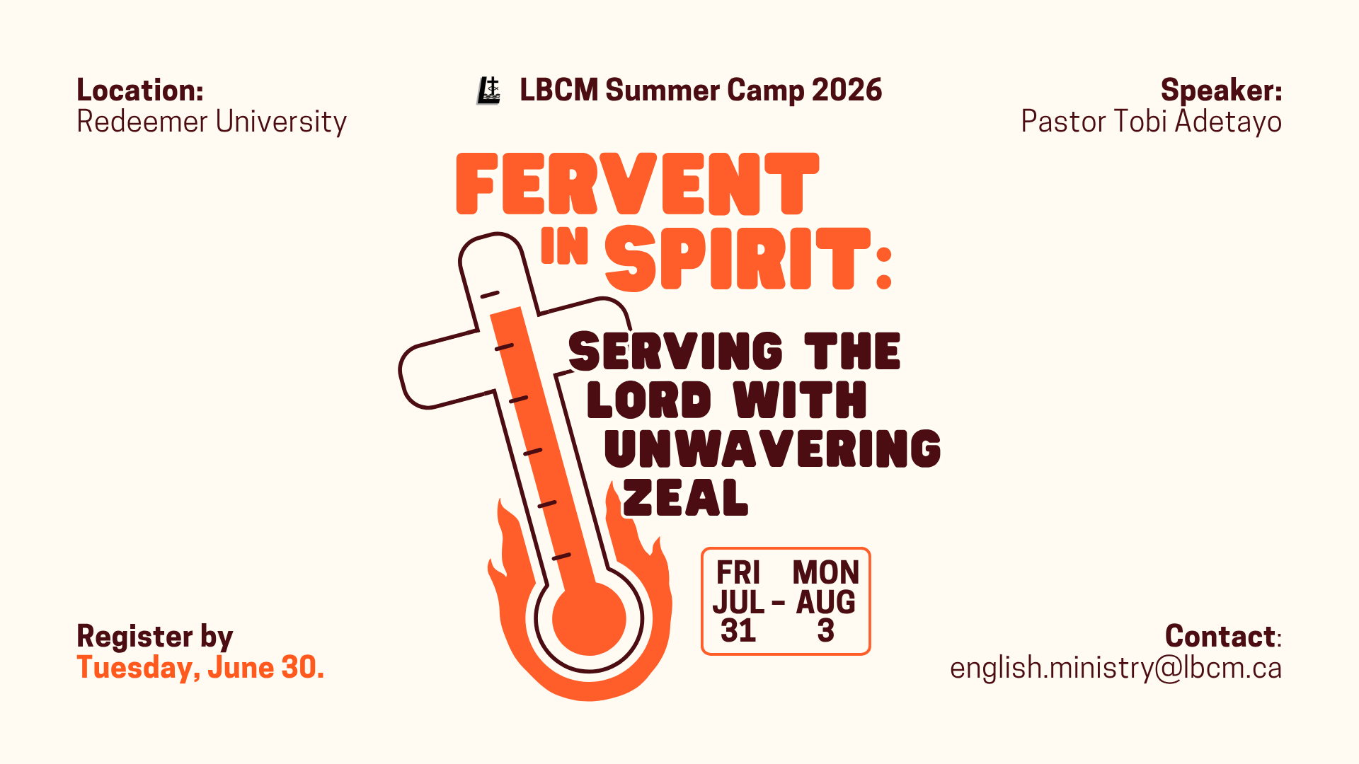 Summer Camp 2026