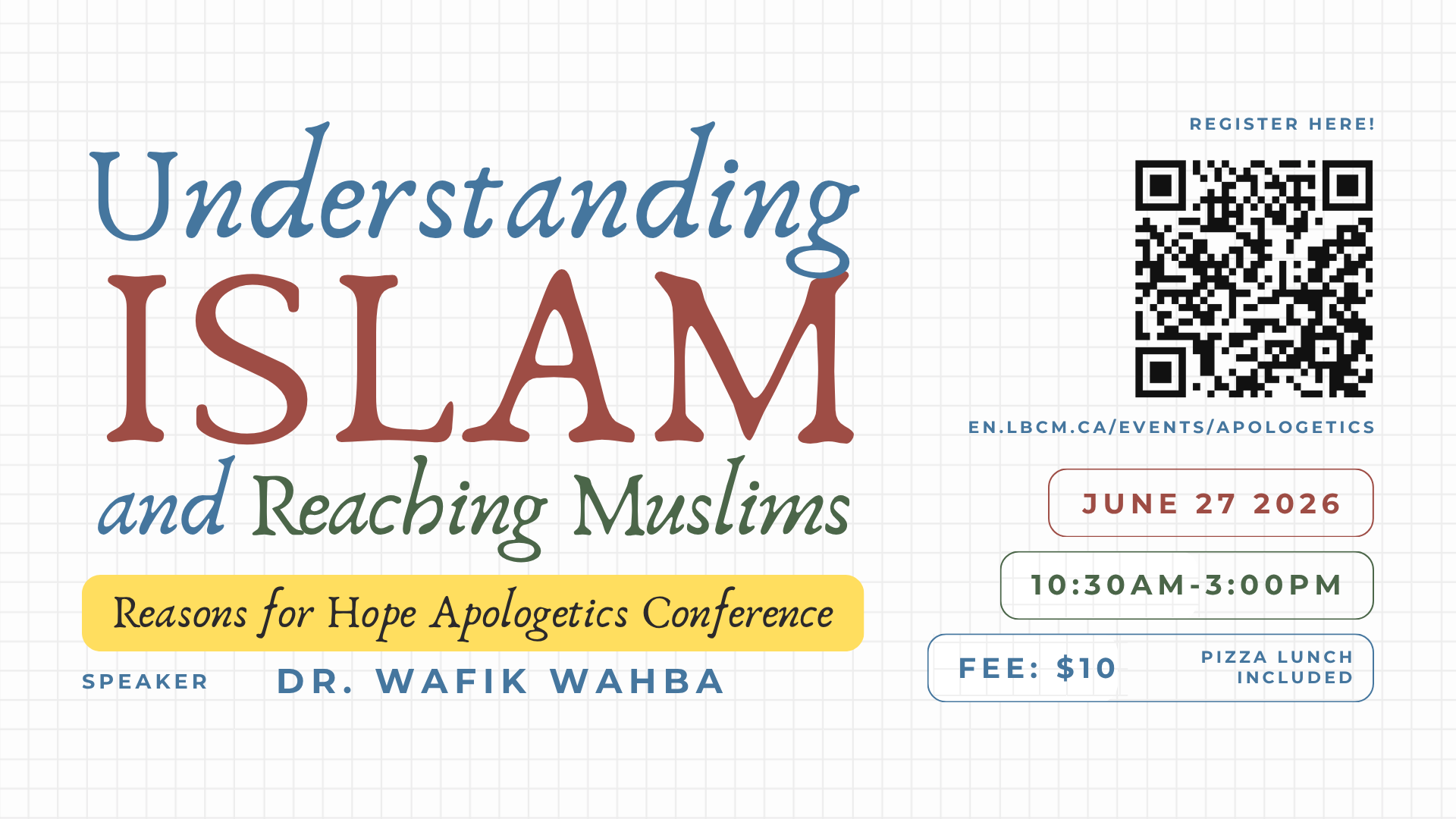 Apologetics Conference 2026