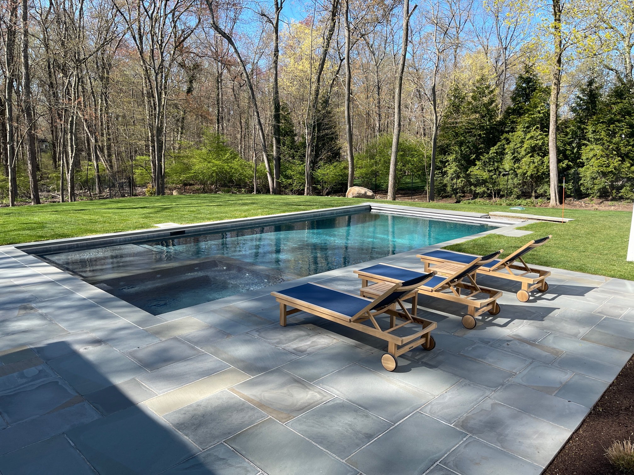 Custom pool renovation in Fairfield County & Westchester County