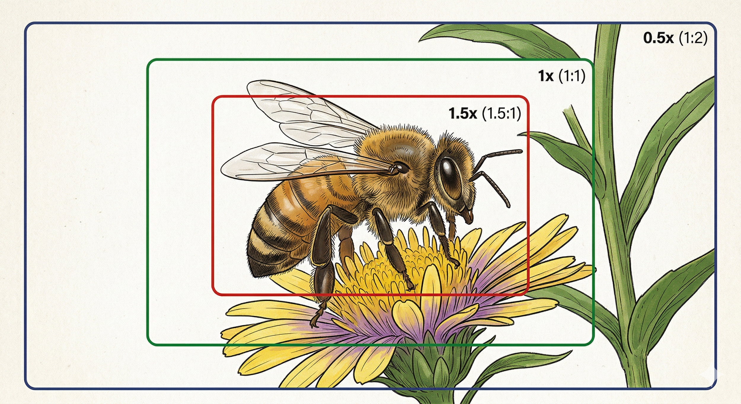 Examples of crop factor
