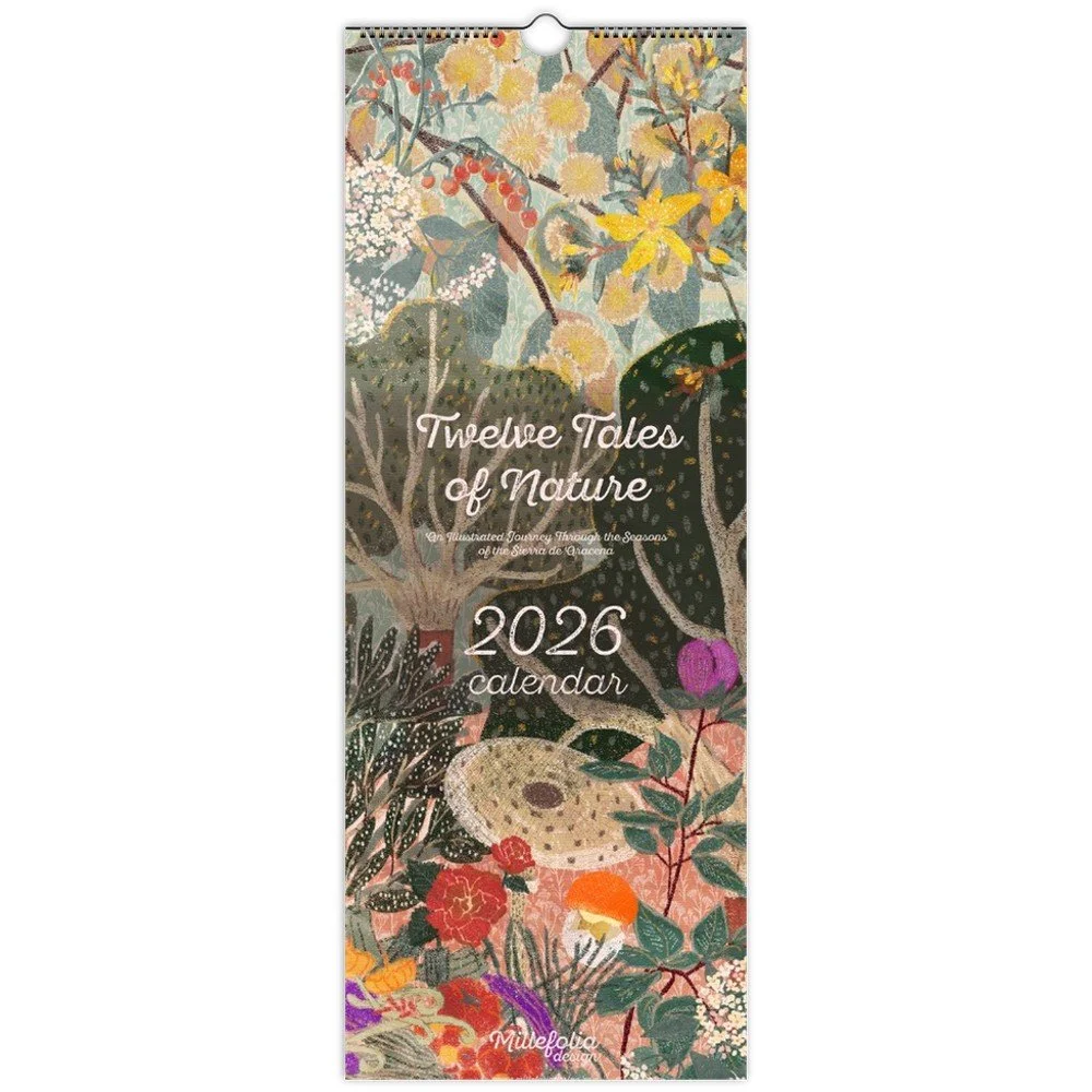 Twelve Tales of Nature - Illustrated 2026 Calendar (Europe & Rest of the World)