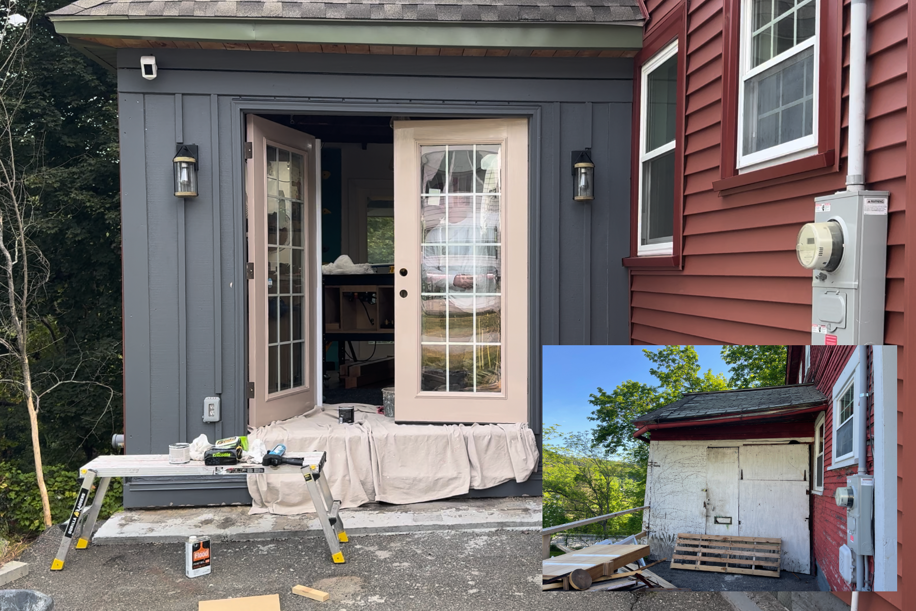 Transforming a Century-Old Carport