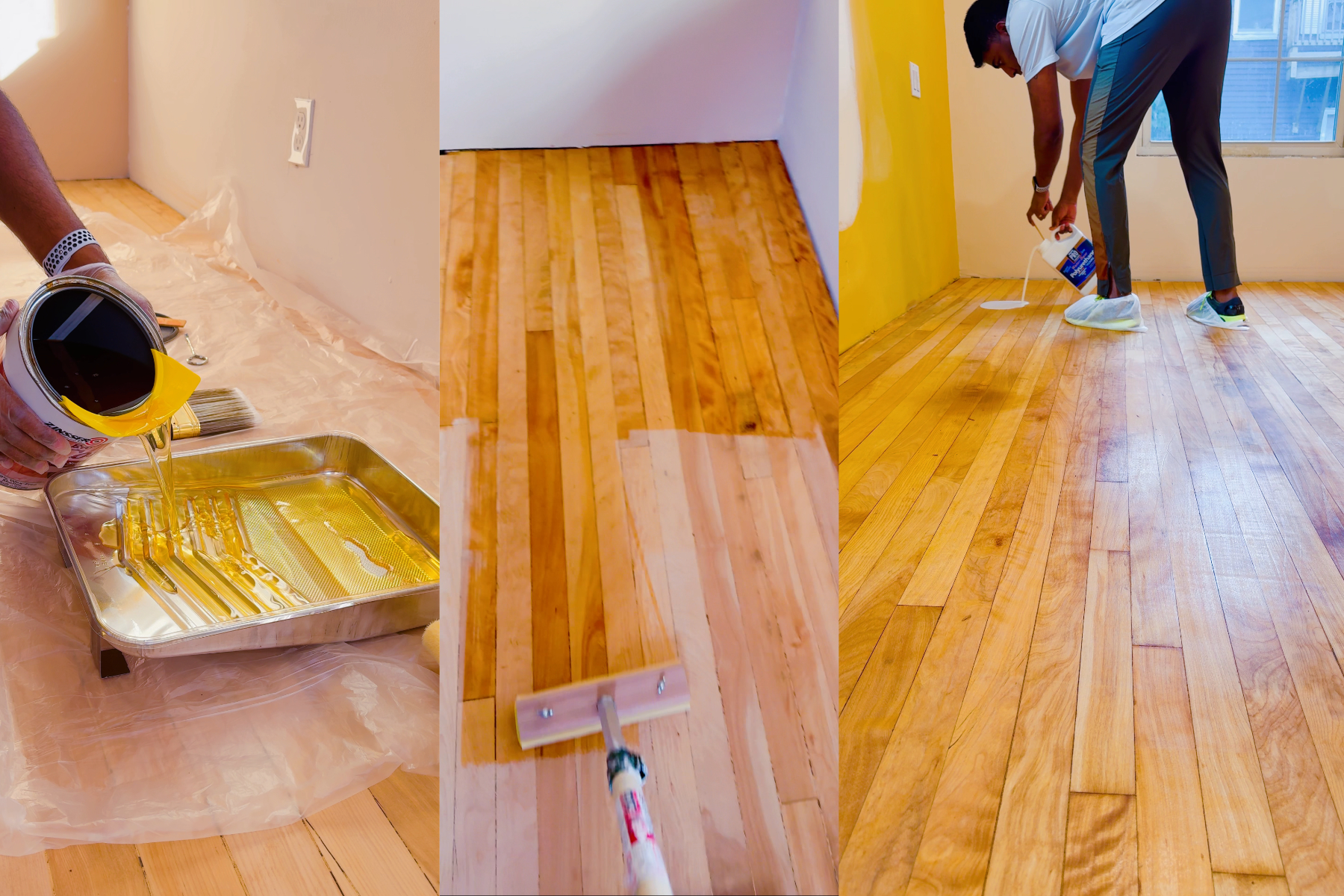 Breathing Life into an 80-Year-Old Maple Wood Floor