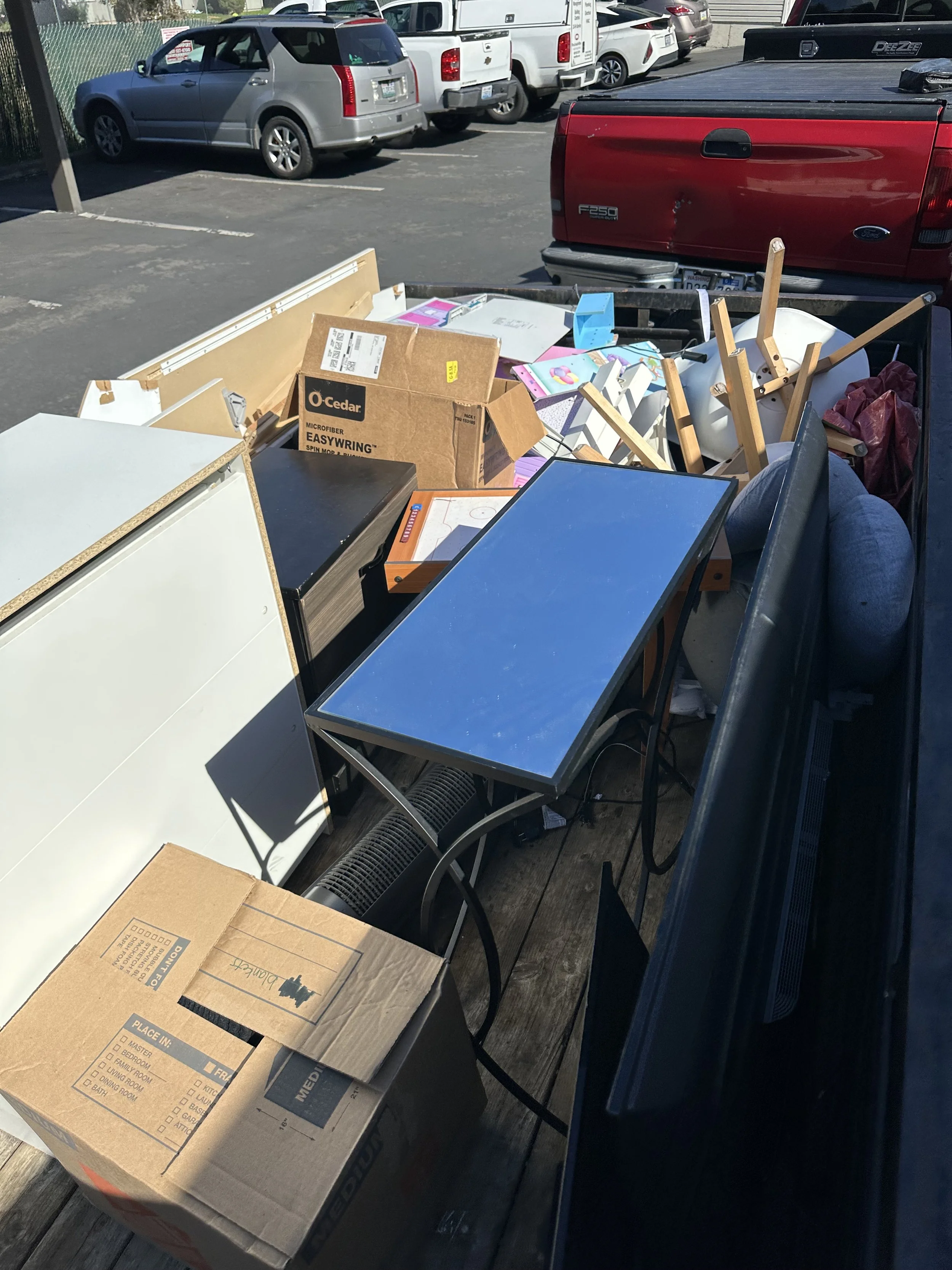 Progress garage clean-out hauling Puyallup WA