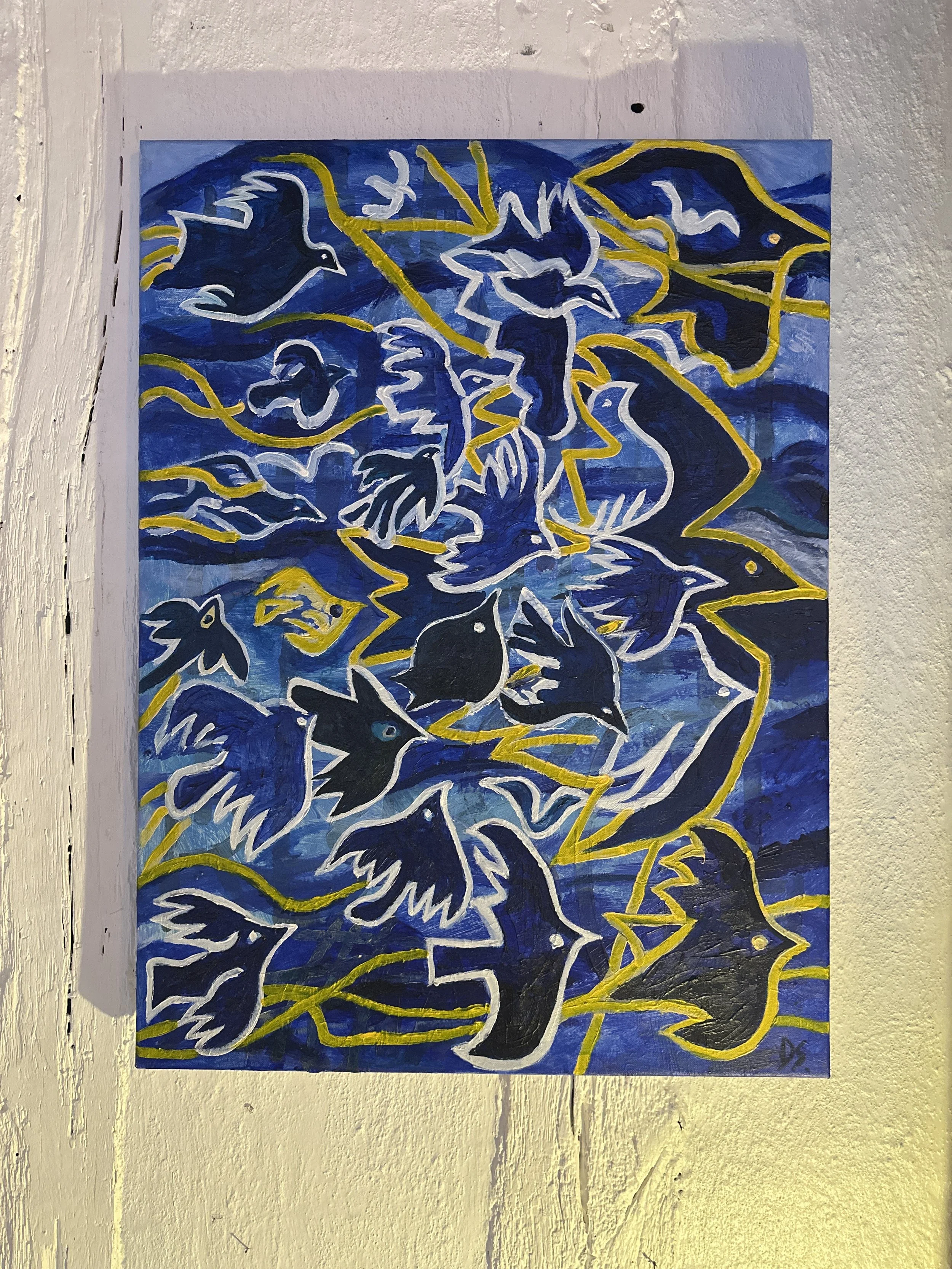 "Les oiseaux arrivent"