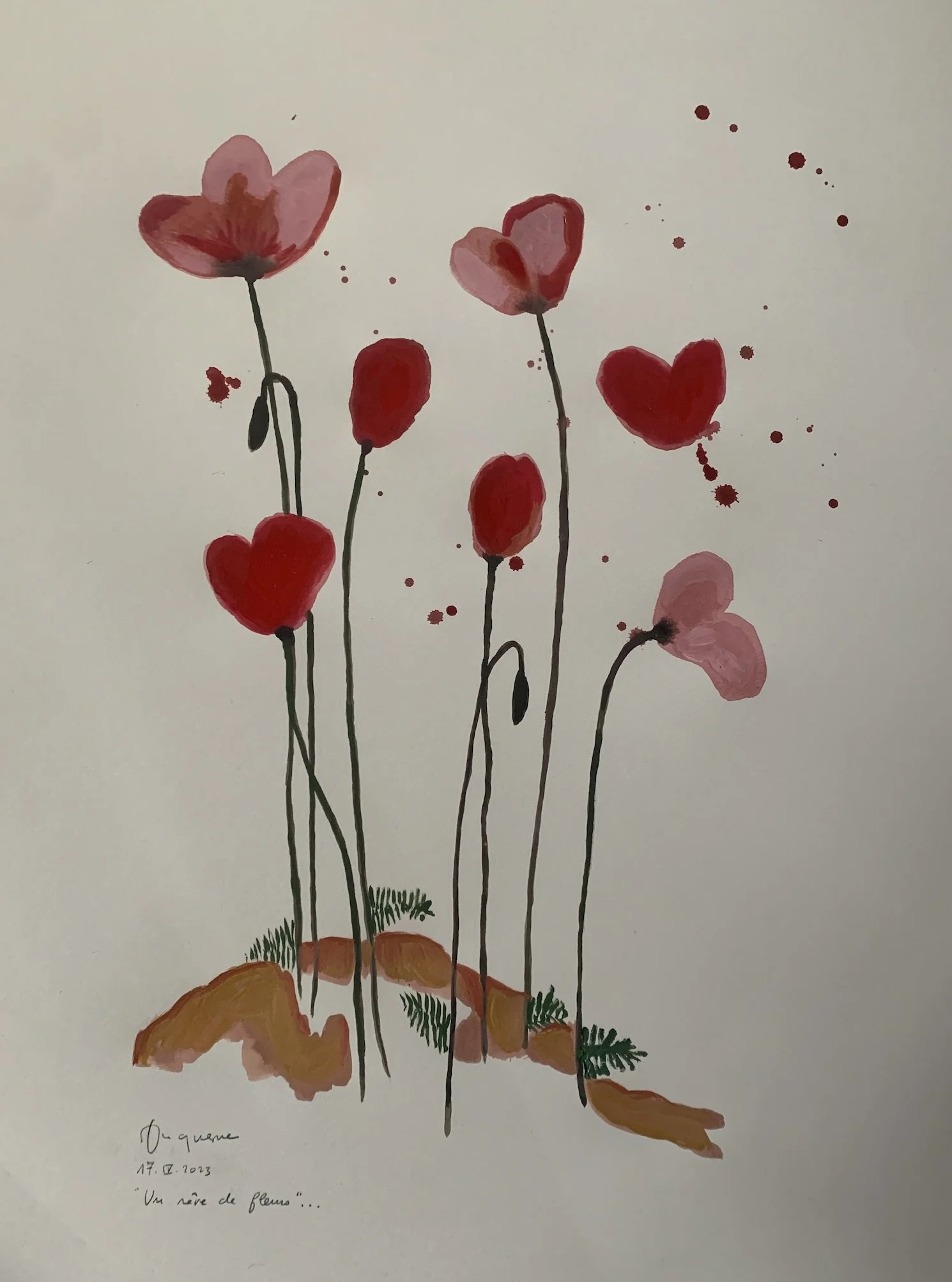 Un rêve de fleurs