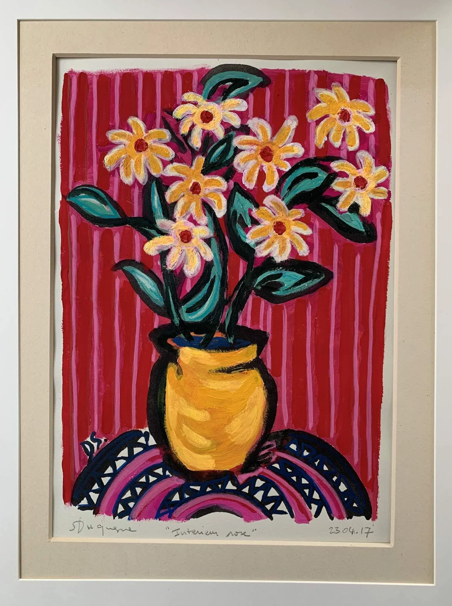 Intérieur rose