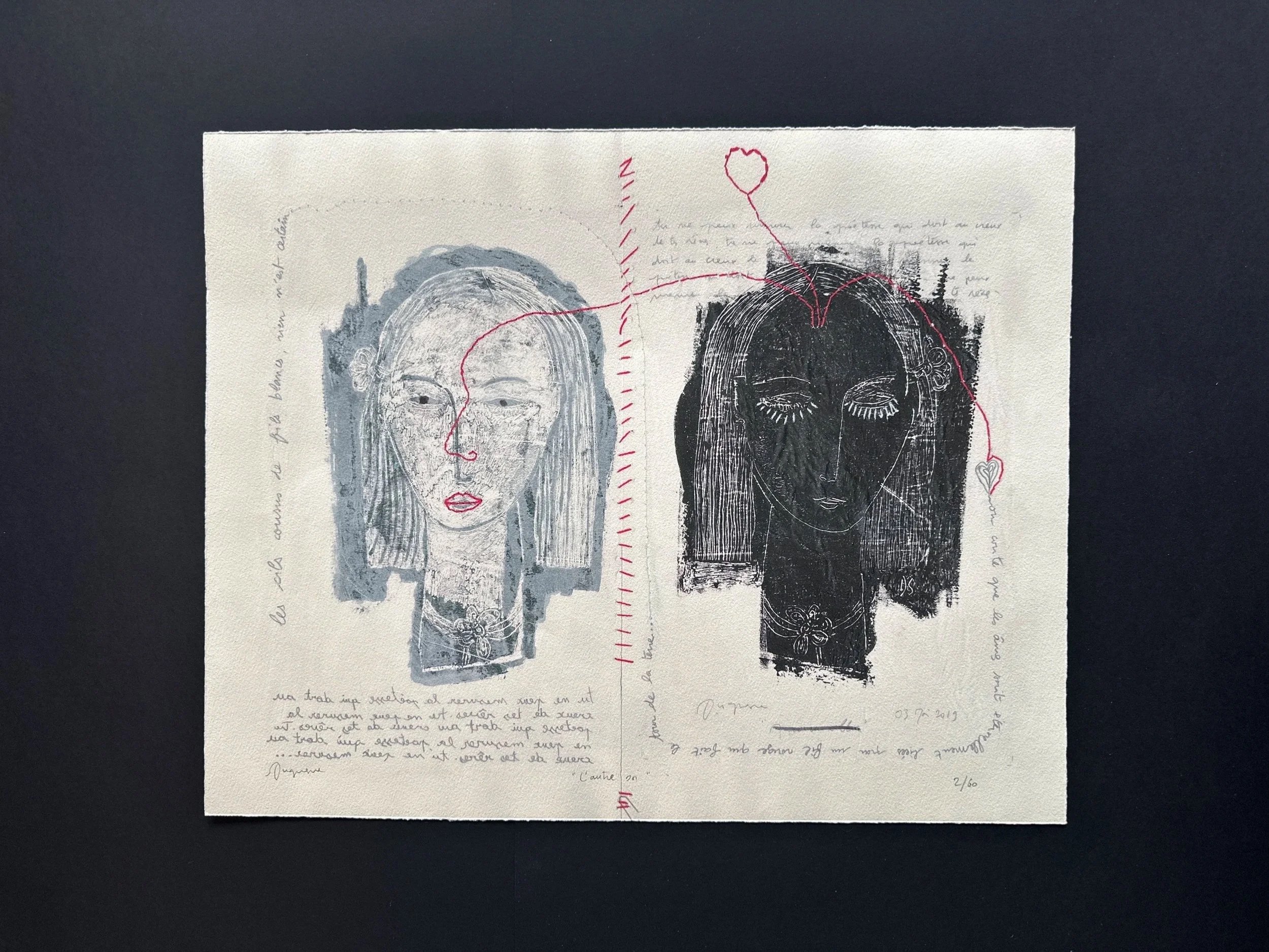 "L'autre soi", édition