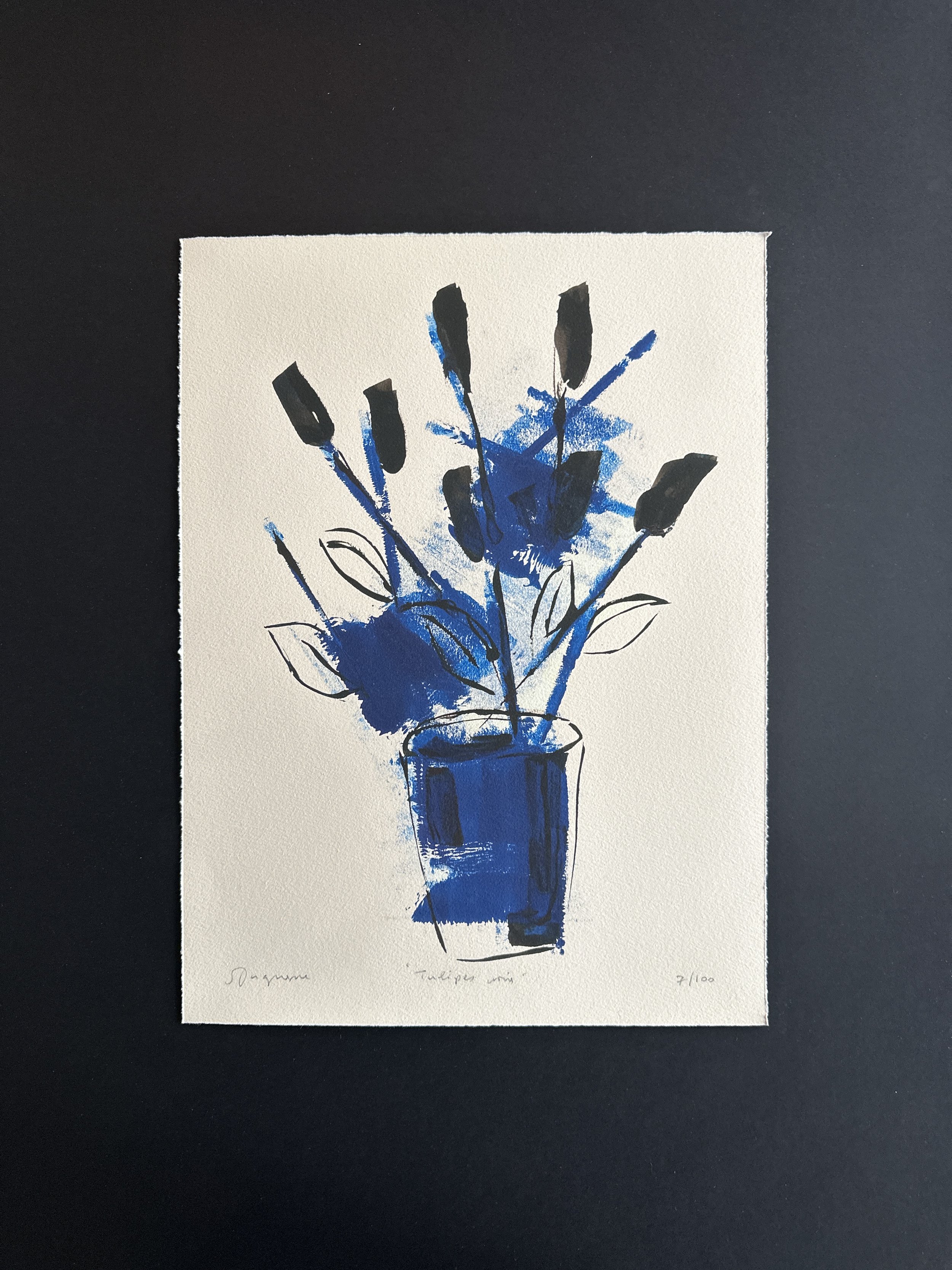 "Tulipes noires", édition