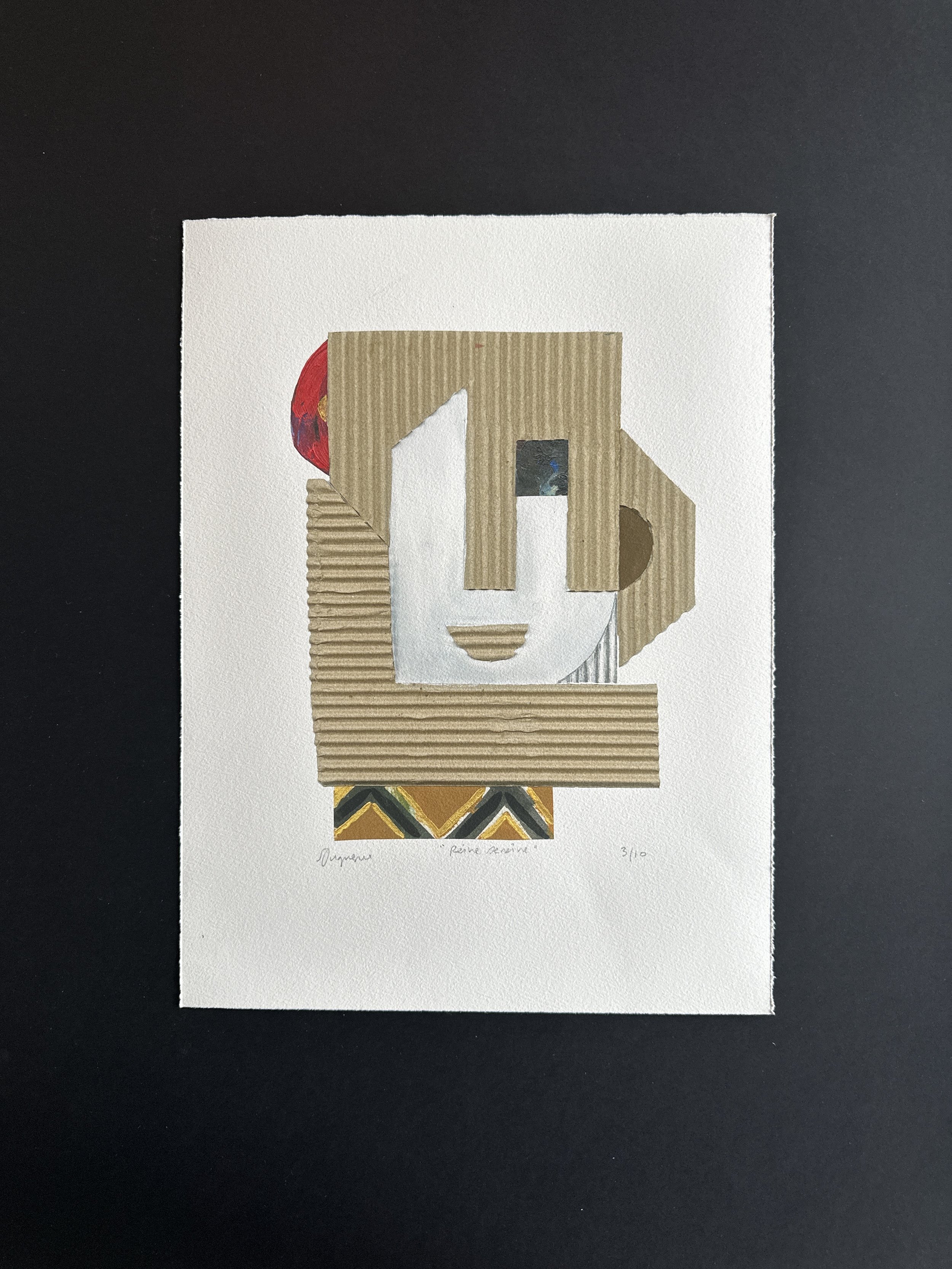 "Reine sereine"
40 x 30 cm (15.74 x 11.81 inches)
Edition numérotée et signée, 10 exemplaires
Papier aquarelle 210 gr.
Prix : 55 €