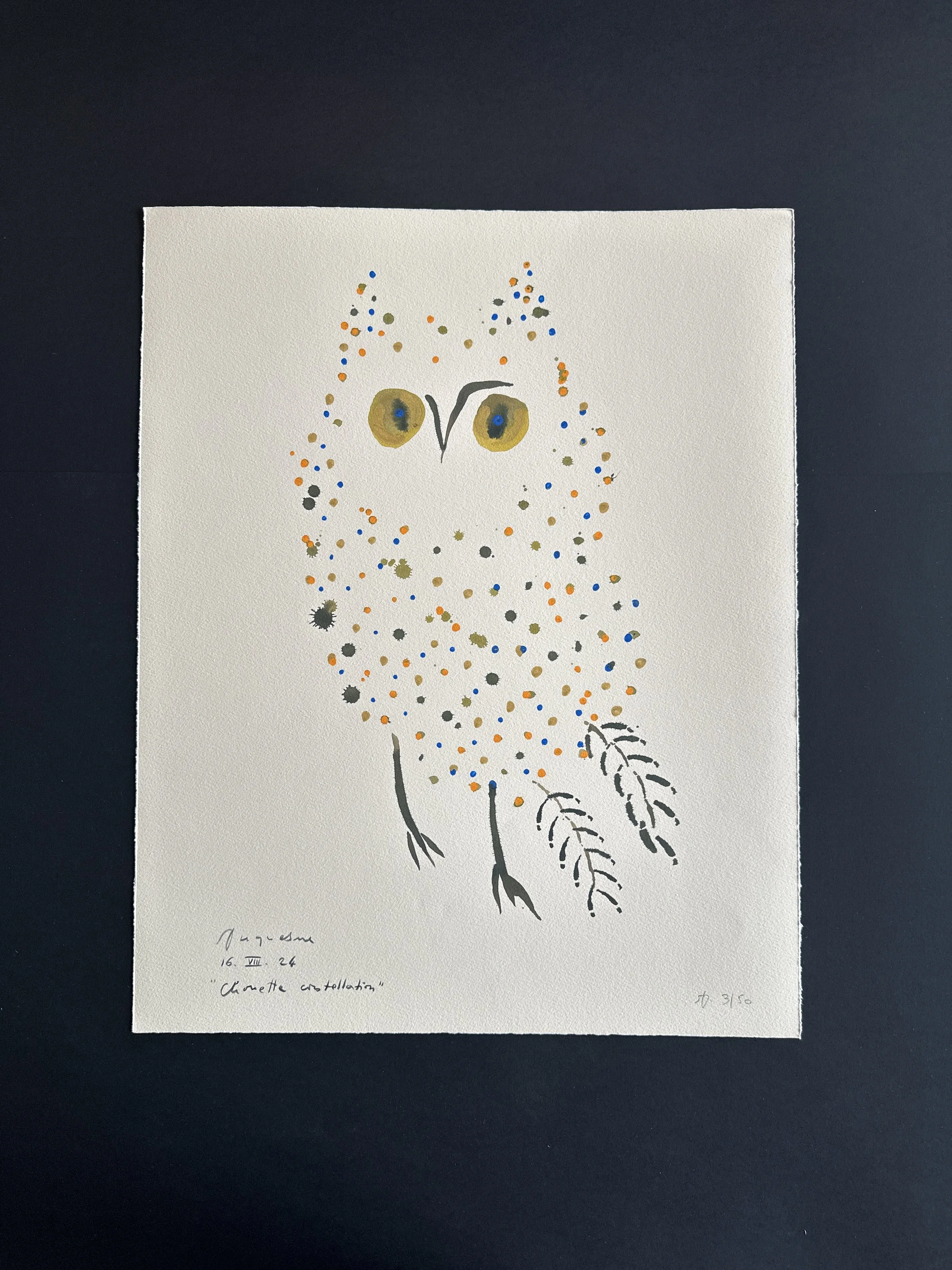 "Chouette constellation", édition