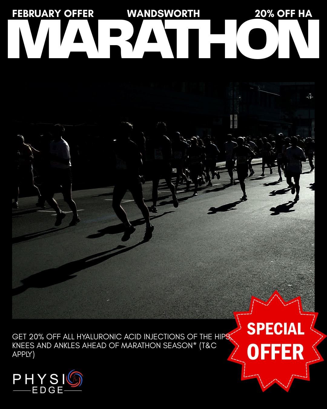 Marathon Offer: Hyaluronic Acid Injections