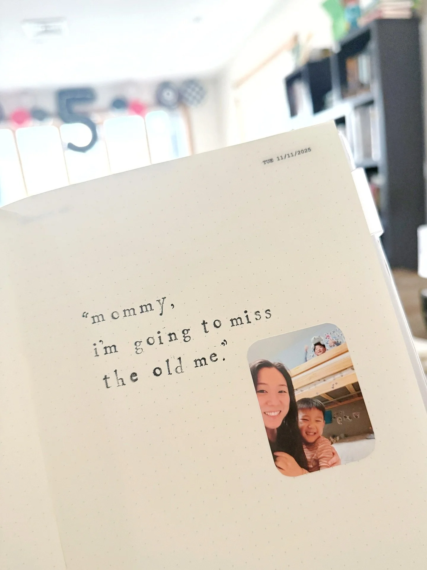 My little one, on turning 5 🥺

Shared this via stories, but I feel like this deserves to live on my feed ❤️

And yes, I was an emotional wreck all week. Why does 5 feel like such a big one 😩

#journalingcommunity #journalingideas #journalinginspira