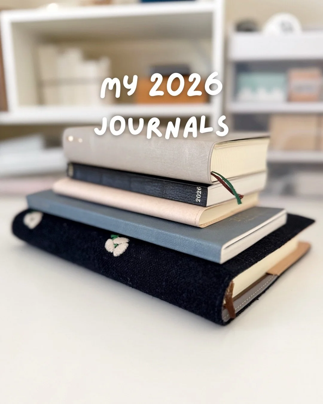 Here are all the journals I&rsquo;m using this year! 📚

It&rsquo;s taken me a good week to get settled into them, but I&rsquo;m enjoying each one for its own purposes. I put the cutest @yohand_studio sticker on the Hobonichi Techo cover simply becau