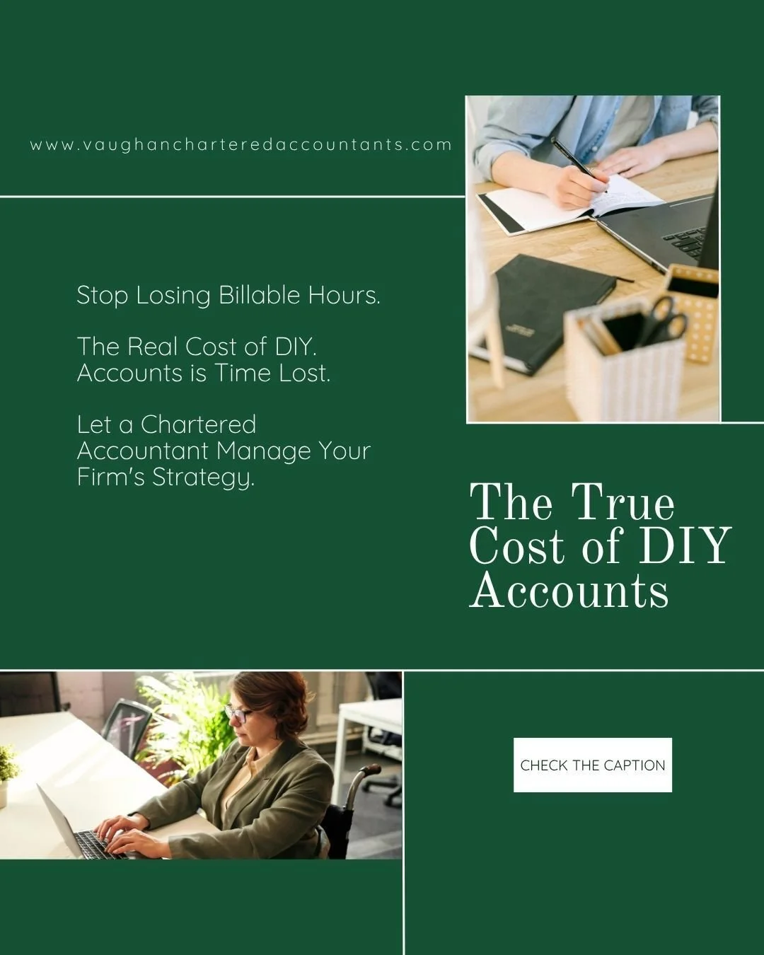 As a solicitor, your time is your most valuable asset, billed by the hour and spent serving your clients. So why do many legal professionals still choose to manage their own complex accounts?

The belief is that doing it yourself saves money, but tha