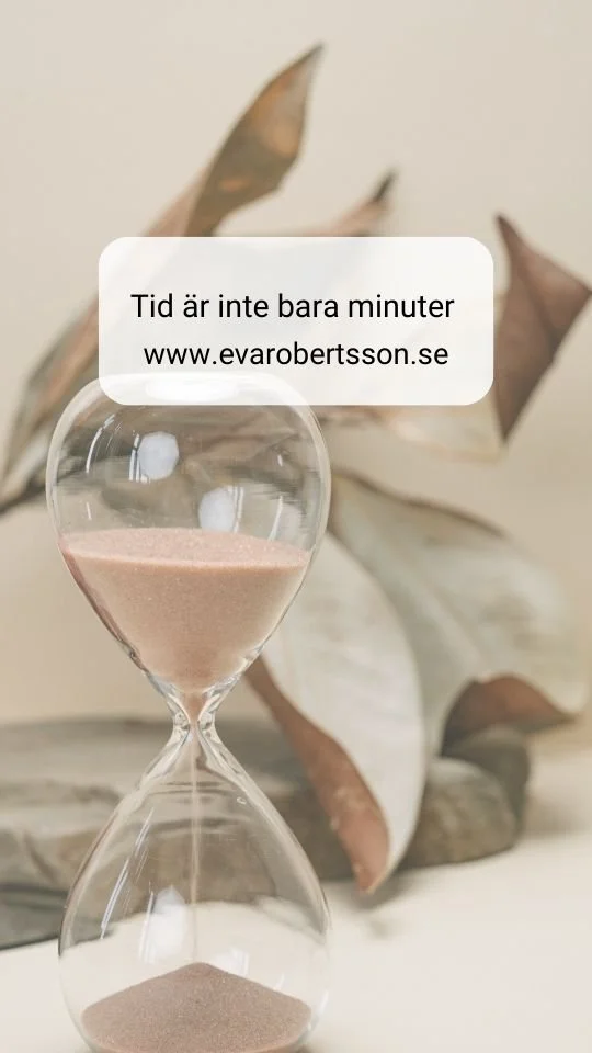 Vad händer när du börjar se tid som pengar?