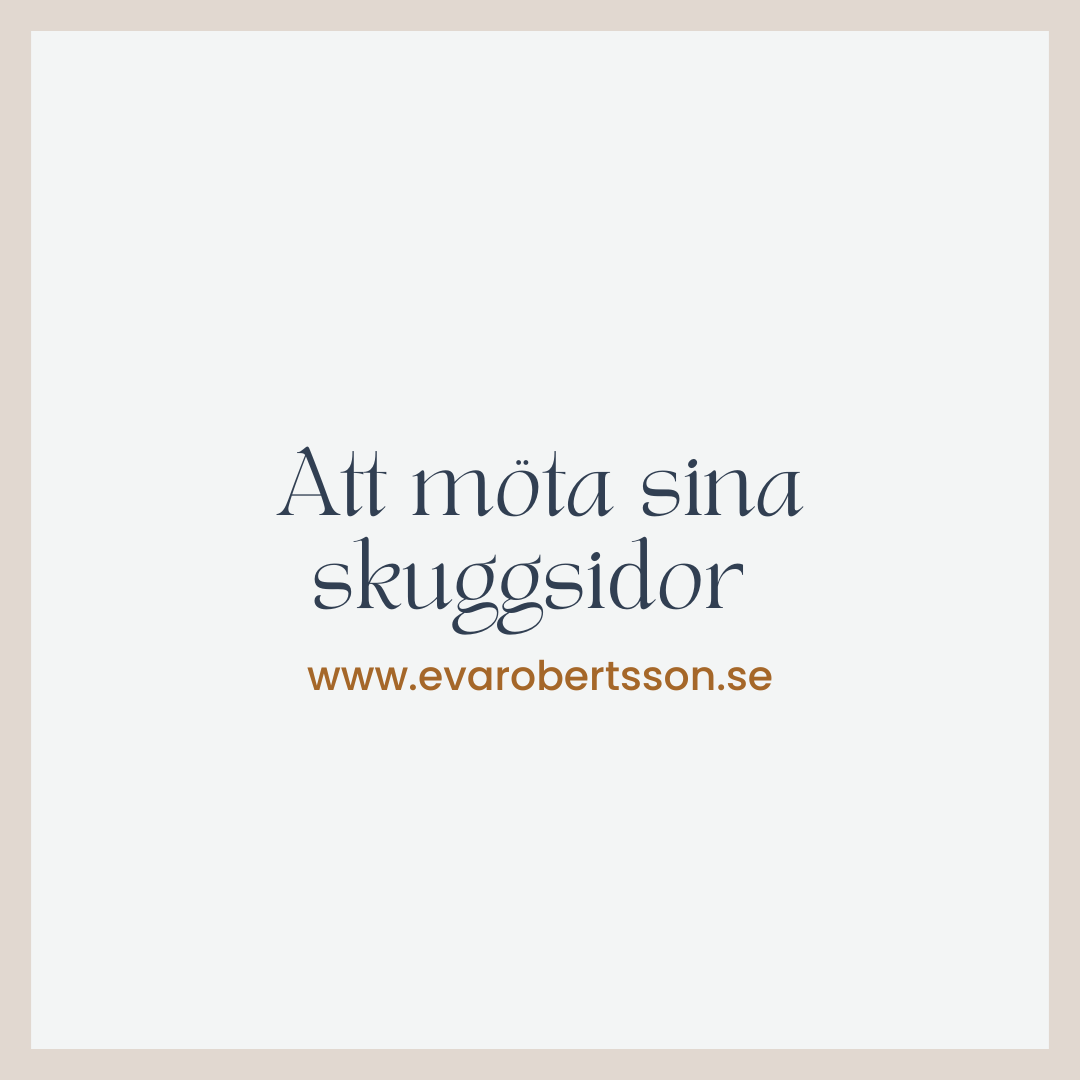 Att möta sina skuggsidor – vägen till inre helande och personlig styrka