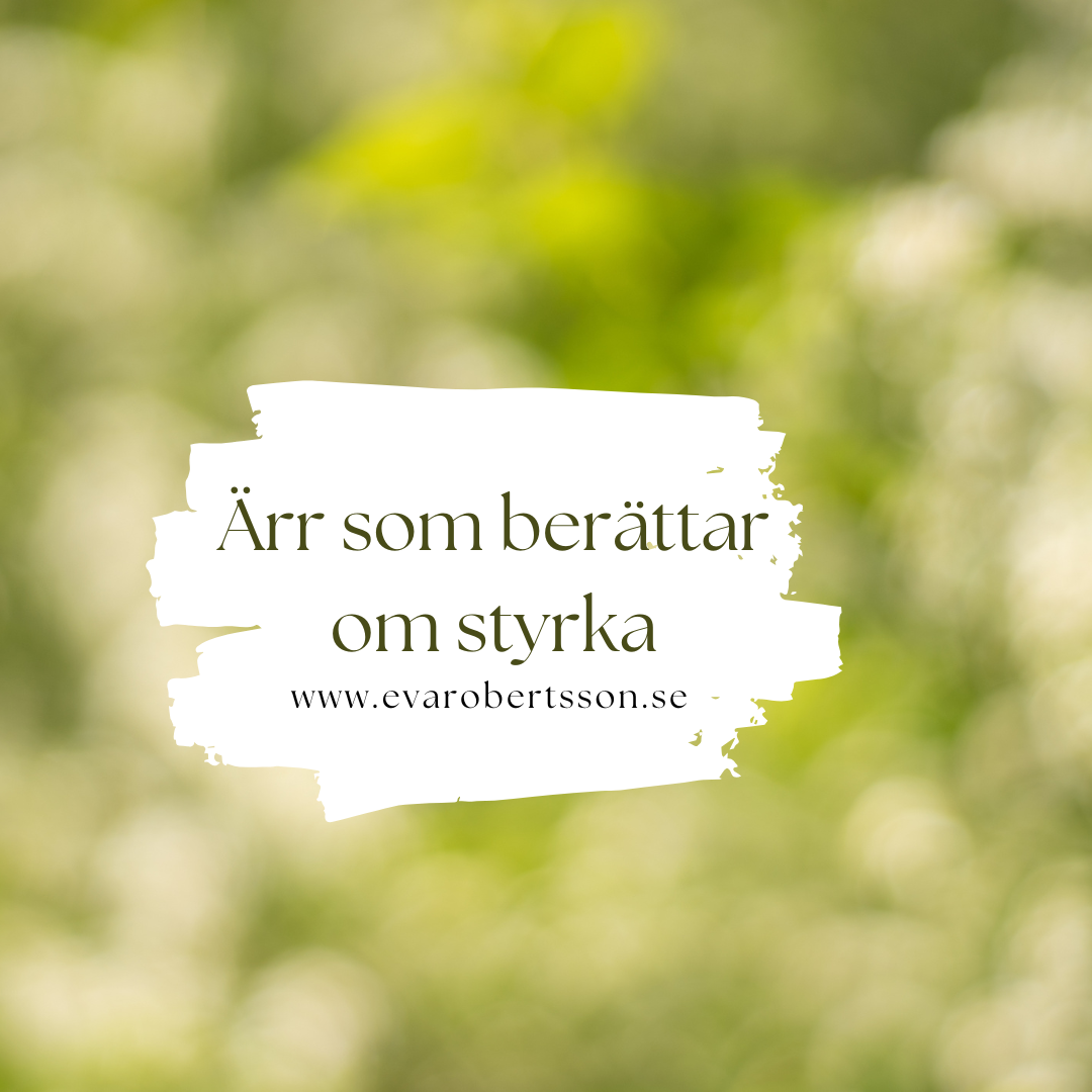 Ärr som berättar om styrka