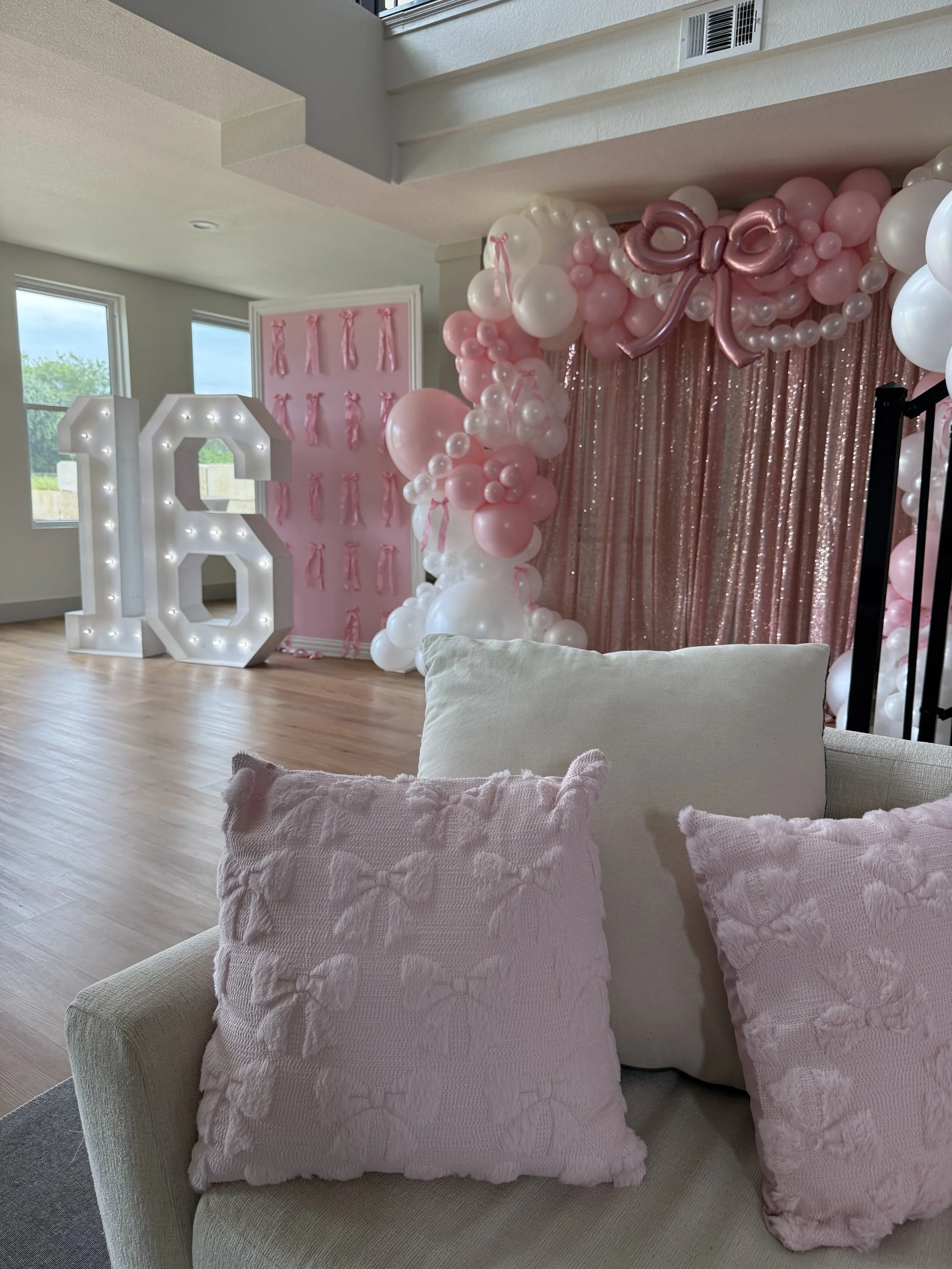 Custom party decor. Custom part design. Party decorator. Event decorator and designer. 