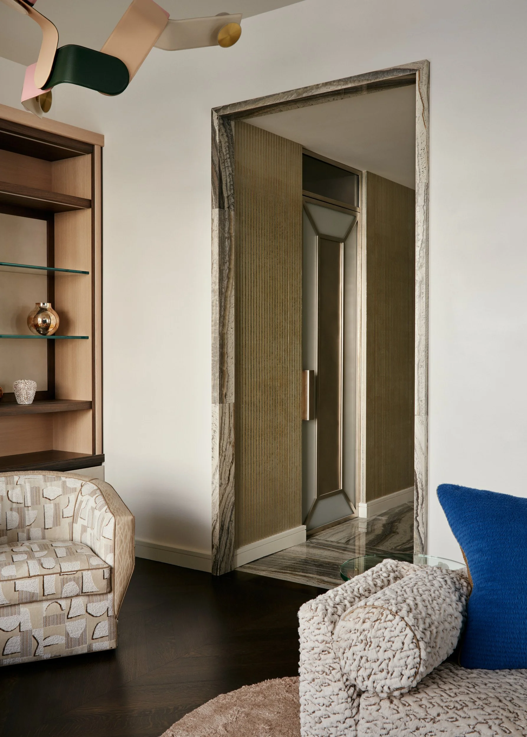 New-York-Renovations-Architecture-and-Interior-Renovation-West-18th-Living-Room-Marble-Doorframe-Bookcase.jpg