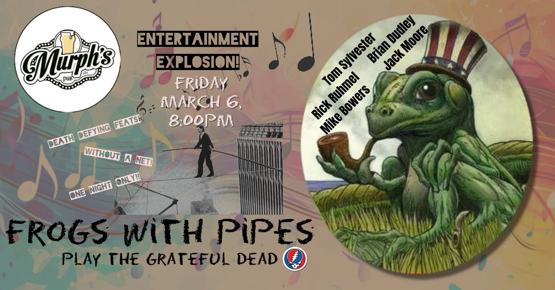 Frogs With Pipes