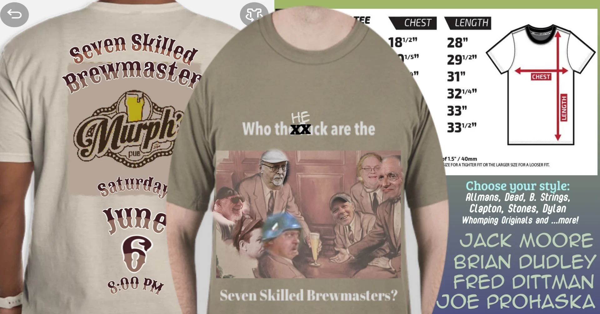 Seven Skilled Brewmasters