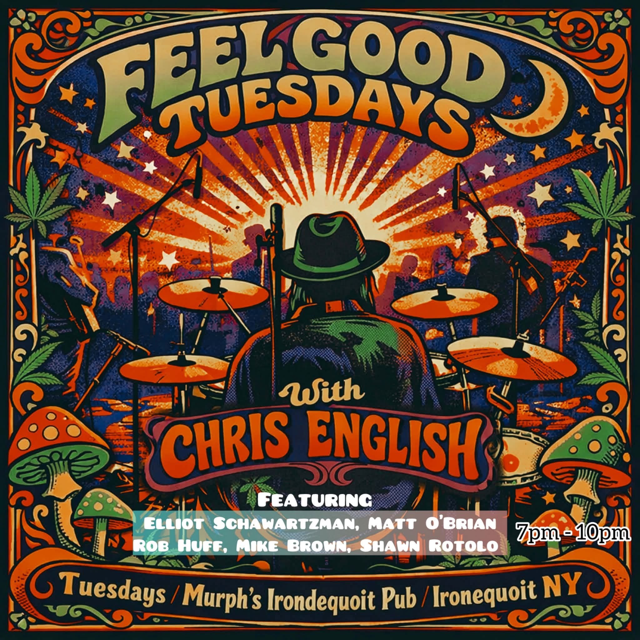 Feel Good Tuesday Hosted by Chris English 