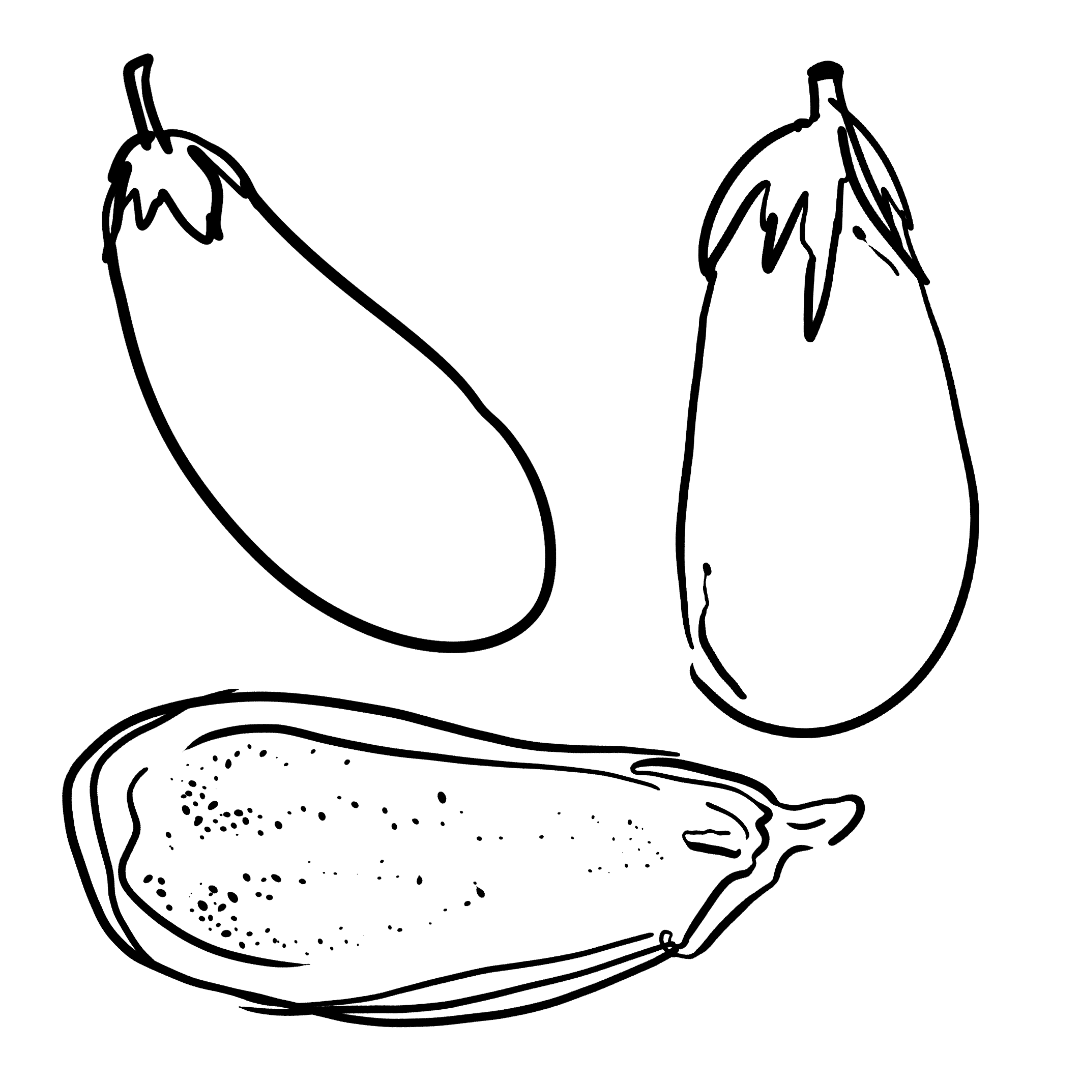 Handdrawn-vegetables-illustrationsEggplant.png