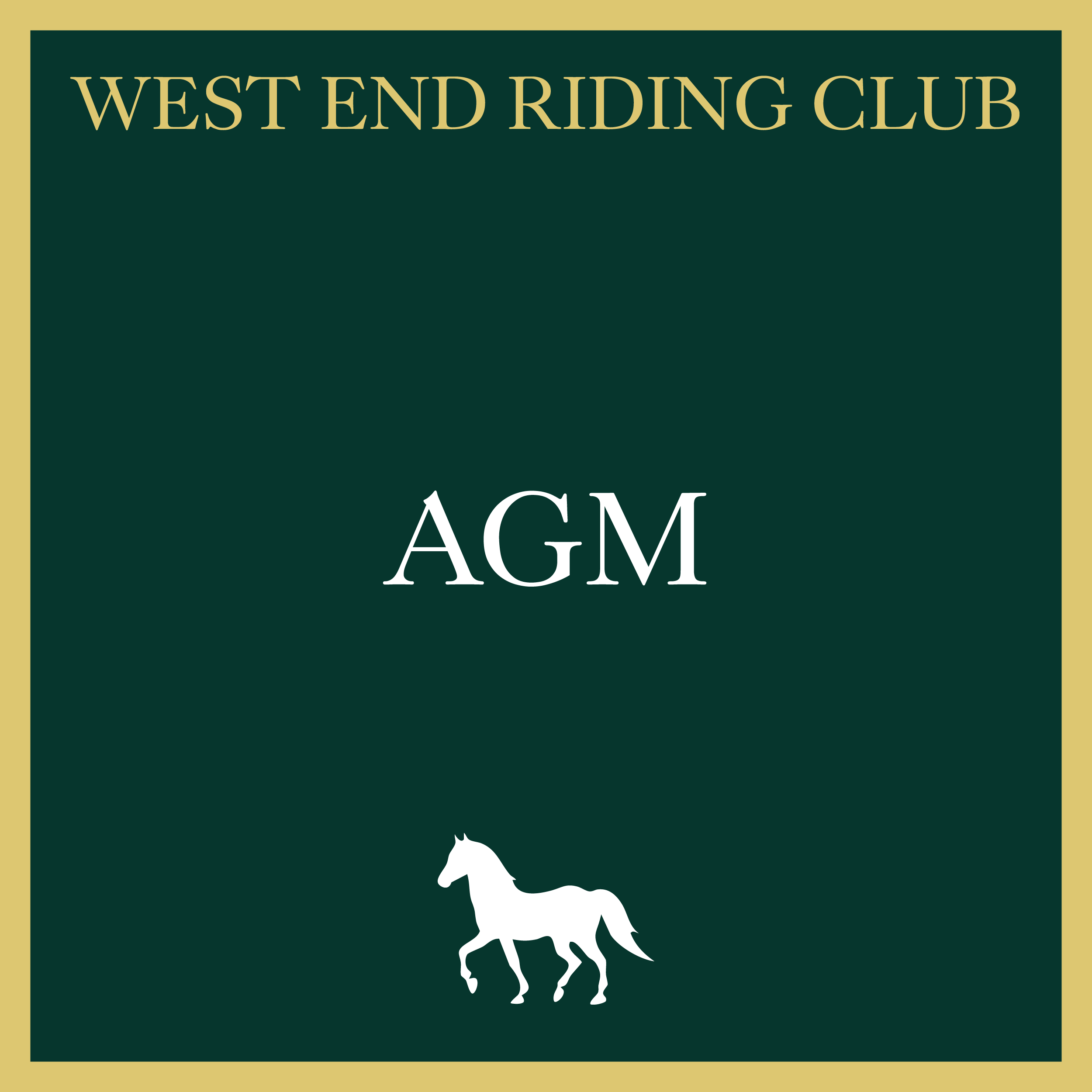 West End Riding Club AGM: 12 February 2025