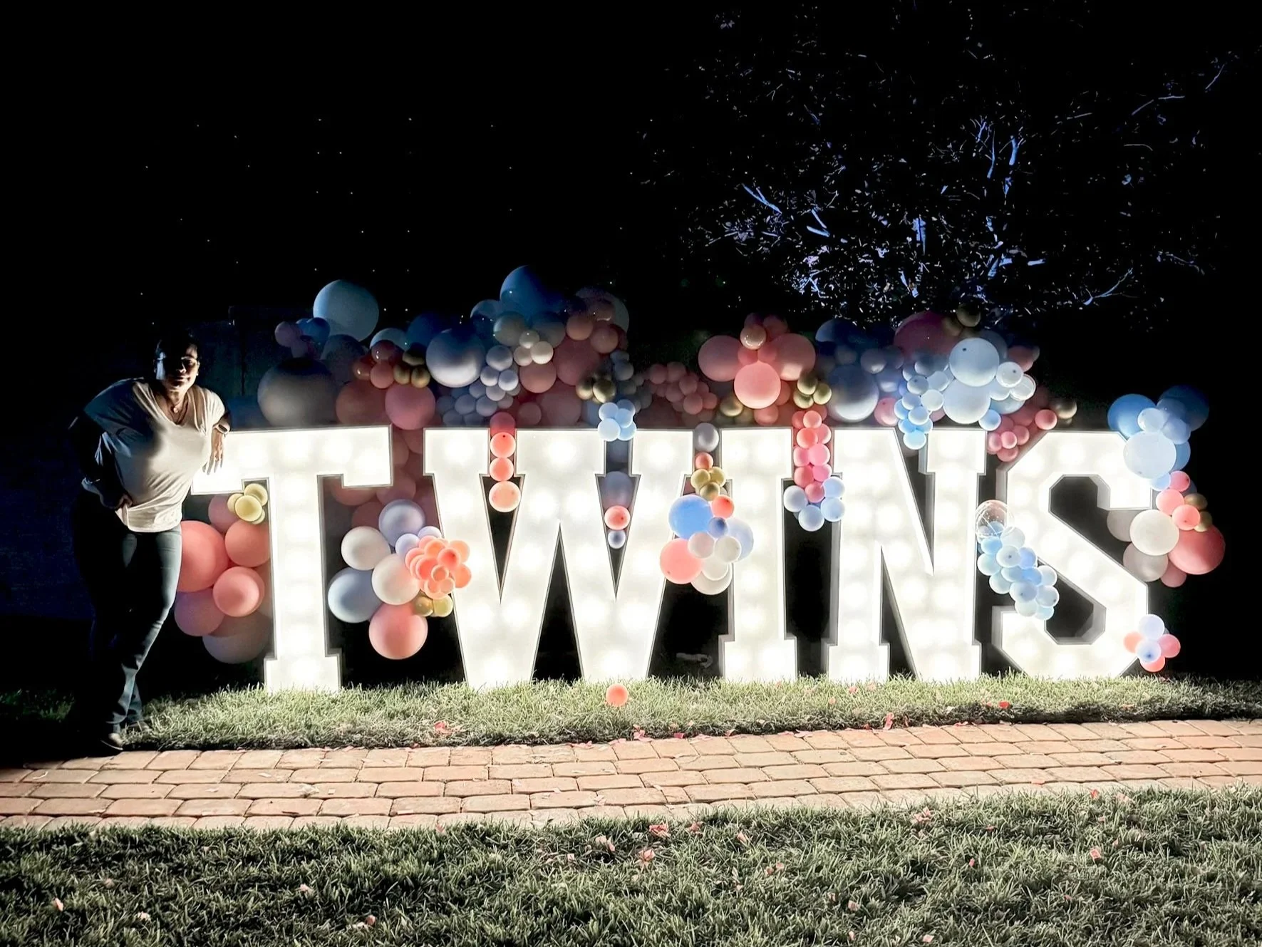 Twins Marquee Letters
