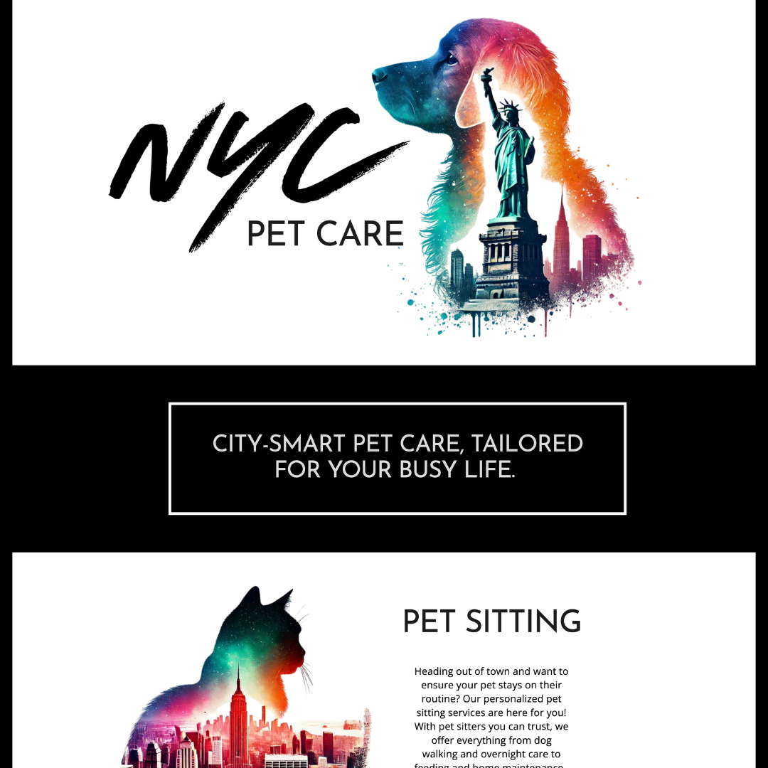 pet care business website design