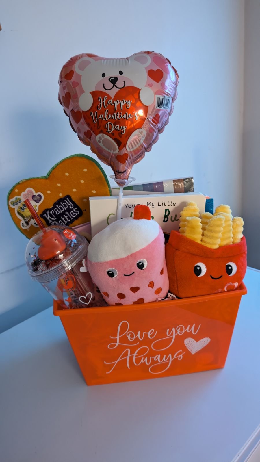 Toddler Valentines Day Basket 1