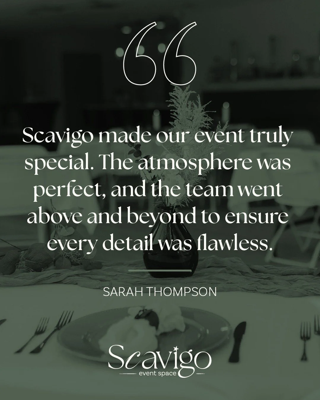 Real moments. Real memories.⁠
We love hearing how special your events feel at Scavigo, and we can&rsquo;t wait to help create your next one. ✨⁠
Ready to plan? Visit our link in bio.⁠