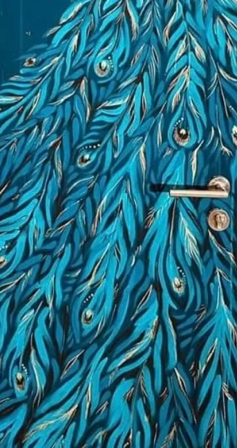 Peacock Door