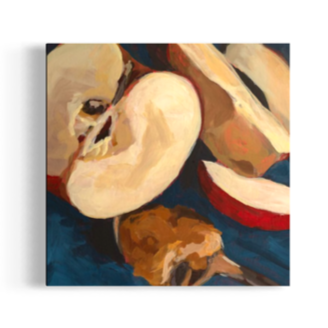 "Snackin'" = 8" x 8" 