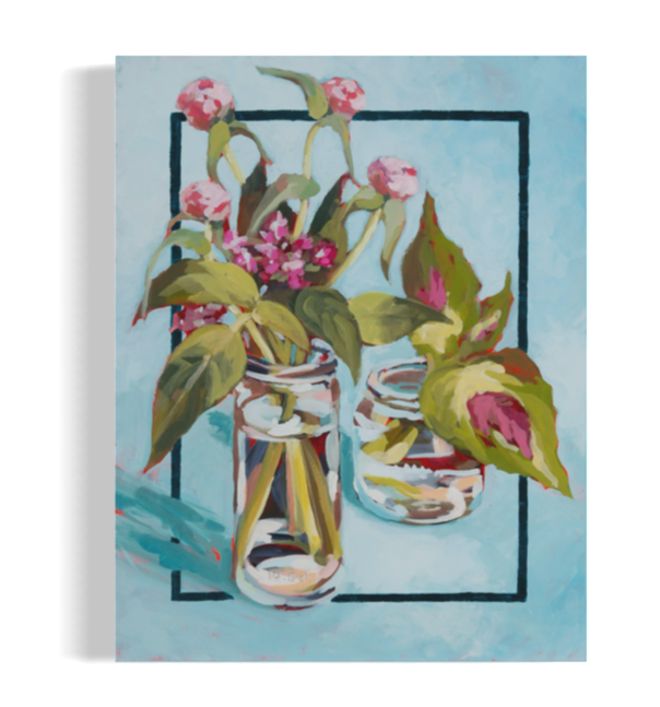 Little Jars #4  - 18" x 14"
