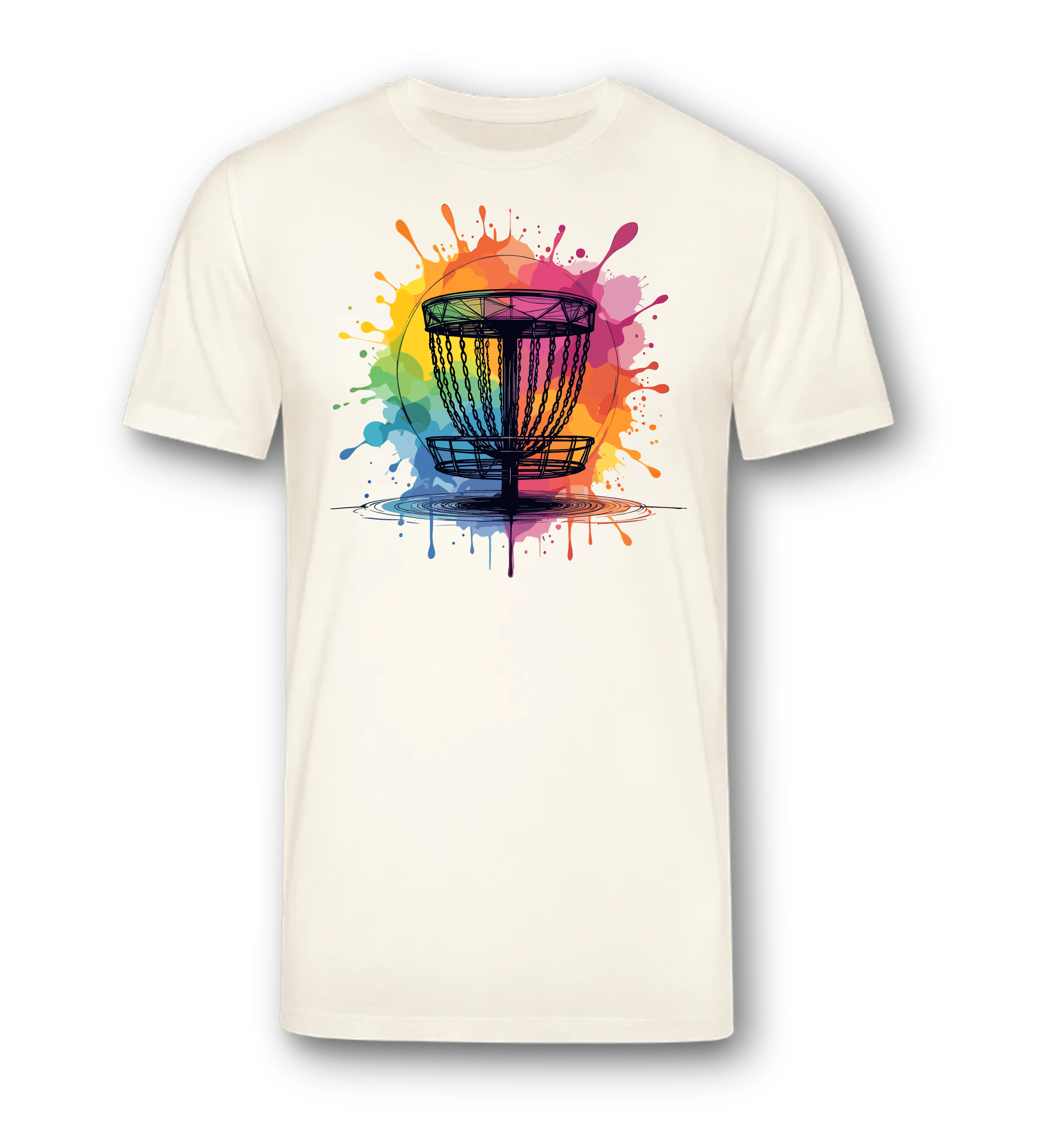 Disc Golf Clothing, DGCL Day & Night Disc Golf, Stanley/Stella Creator T-Shirt