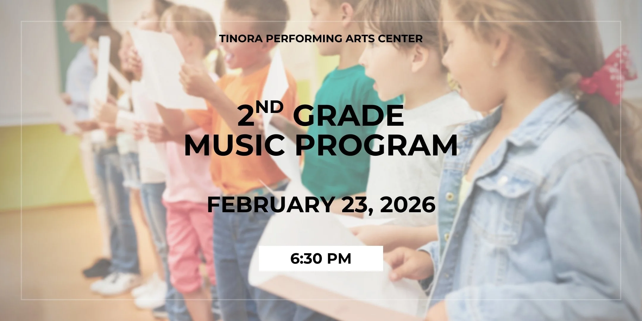 2nd Grade Music Program