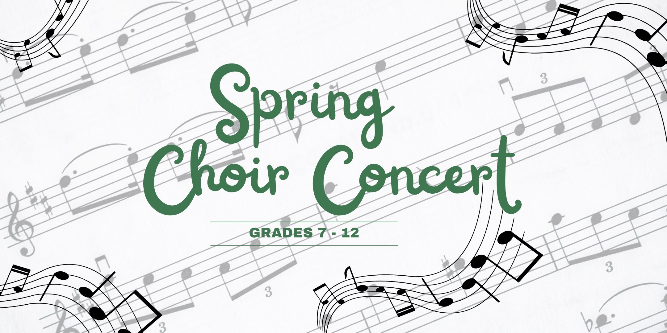 Spring Choir Concert