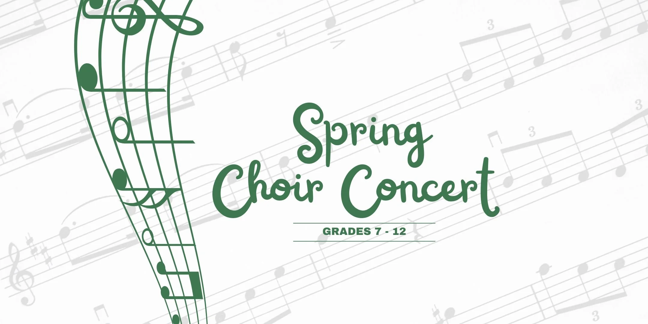 Spring Choir Concert