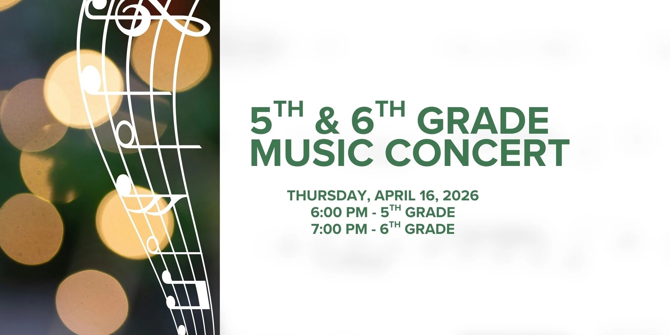 5th & 6th Grade Music Concert