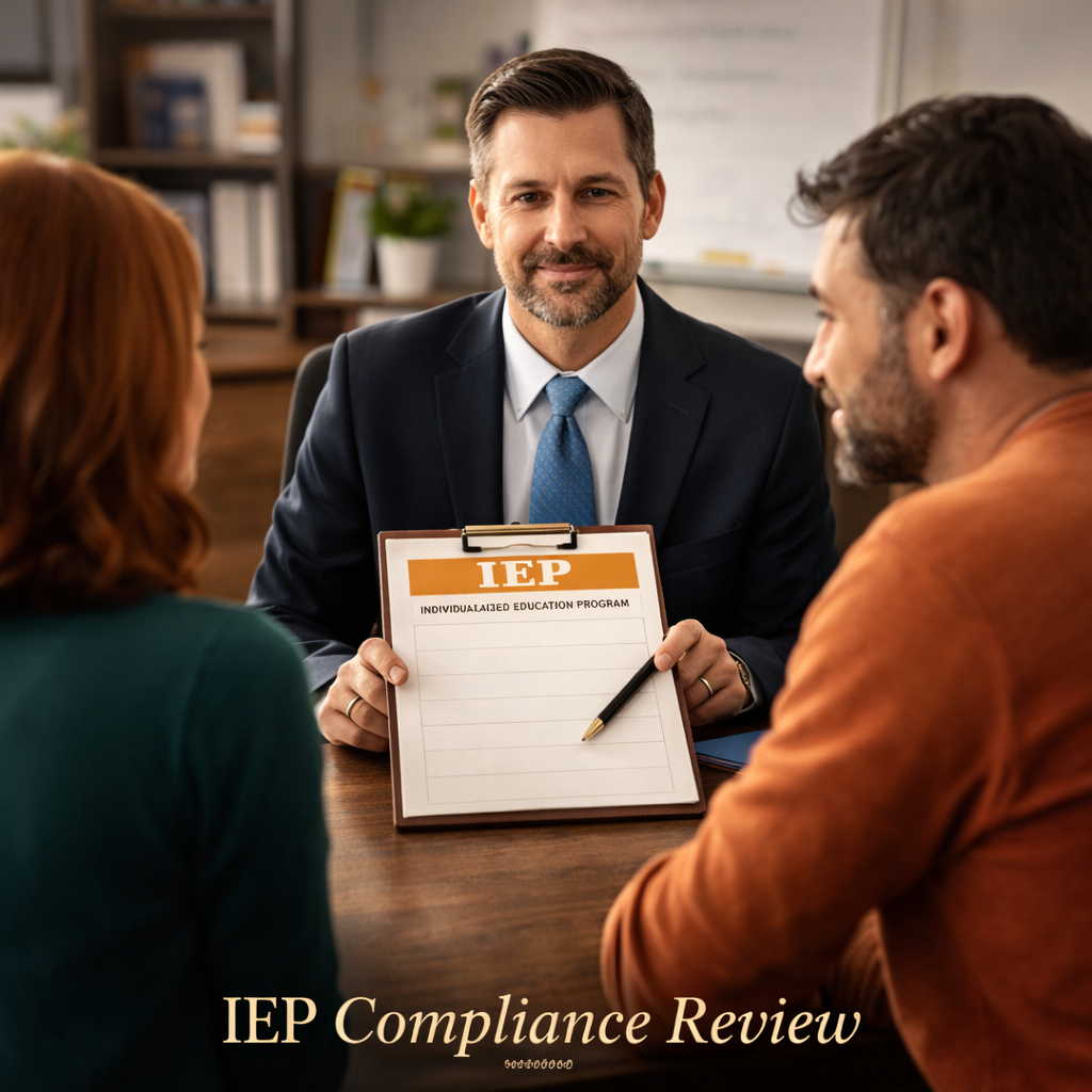 IEP Formal Compliance Review