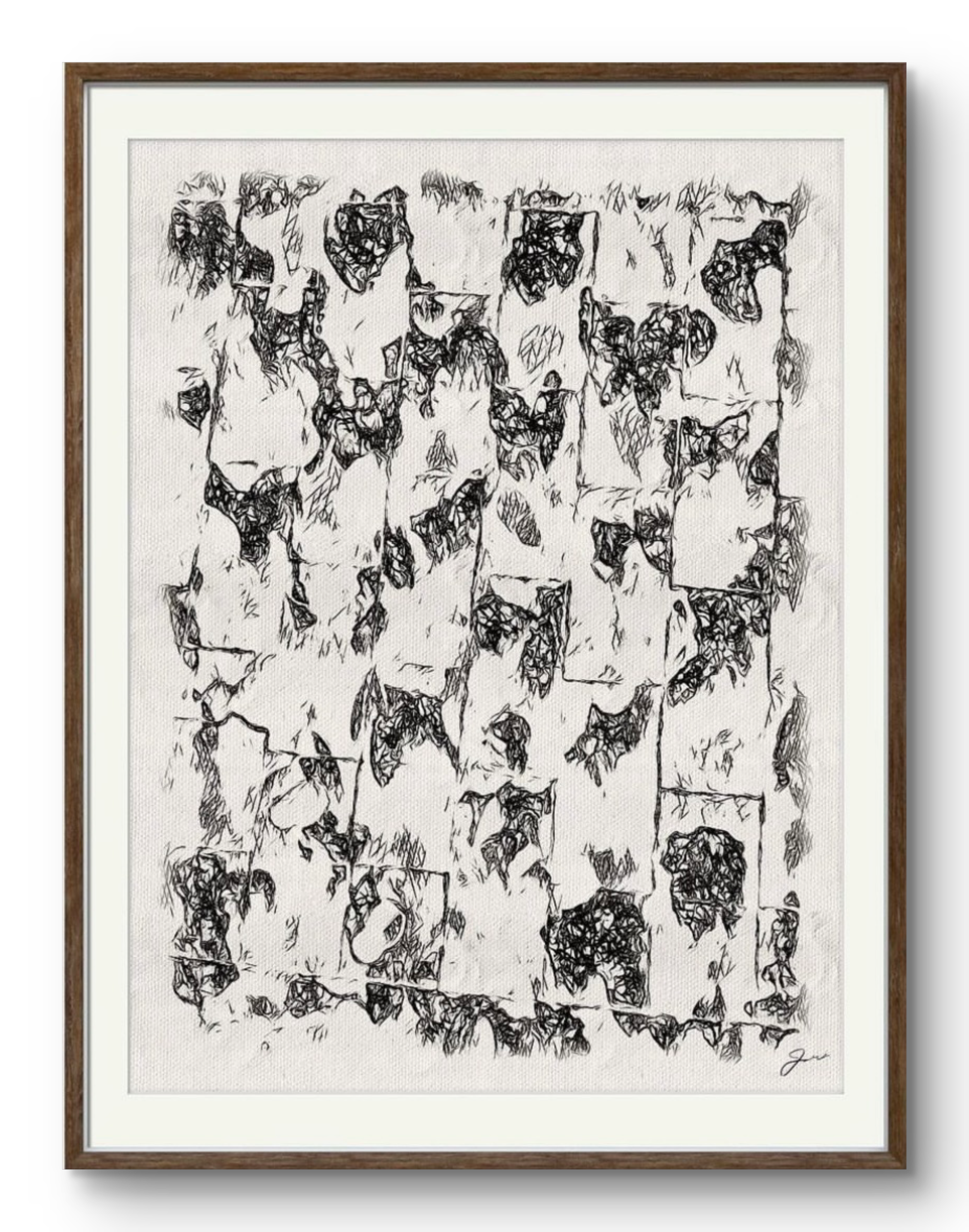 Quiet. Charcoal on Bristol Paper. Sold. 