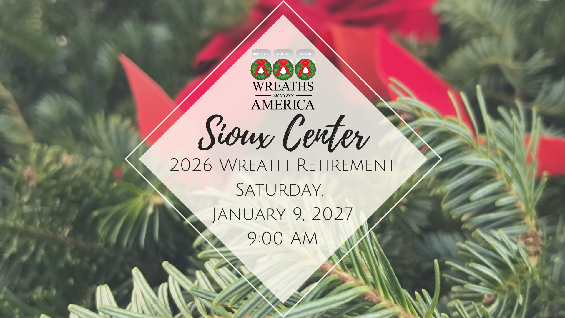 Sioux Center Wreath Retirement