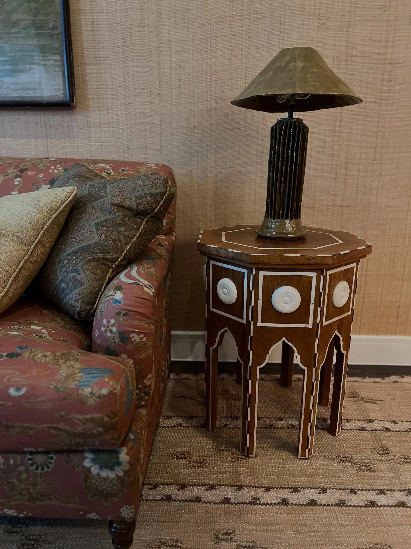 Snippets from a recent install. Before I straightened the lampshades 😜